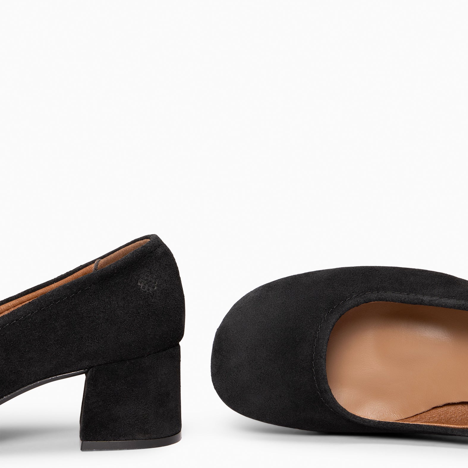 URBAN BARESOFT - Zapatos de salón de tacón ancho en NEGRO