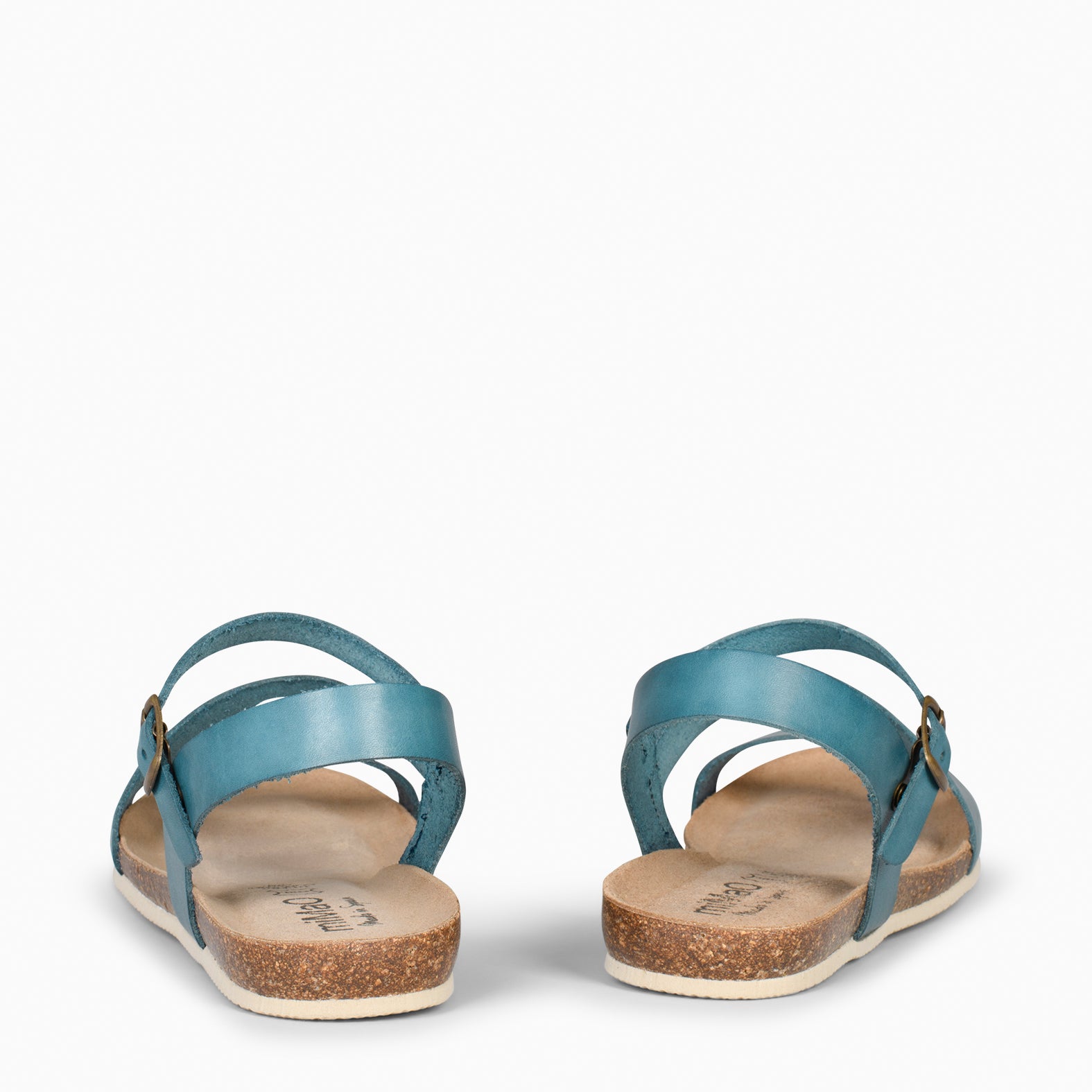 LIS – BLUE BIO leather sandals