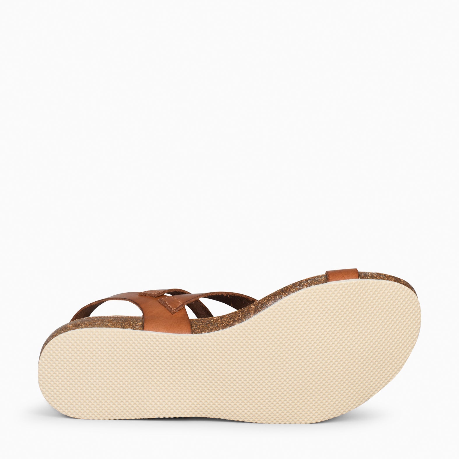LIS - BROWN Bio leather sandals