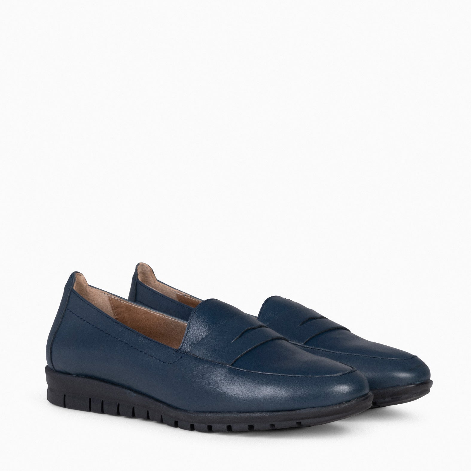 360 – NAVY moccasins with mask