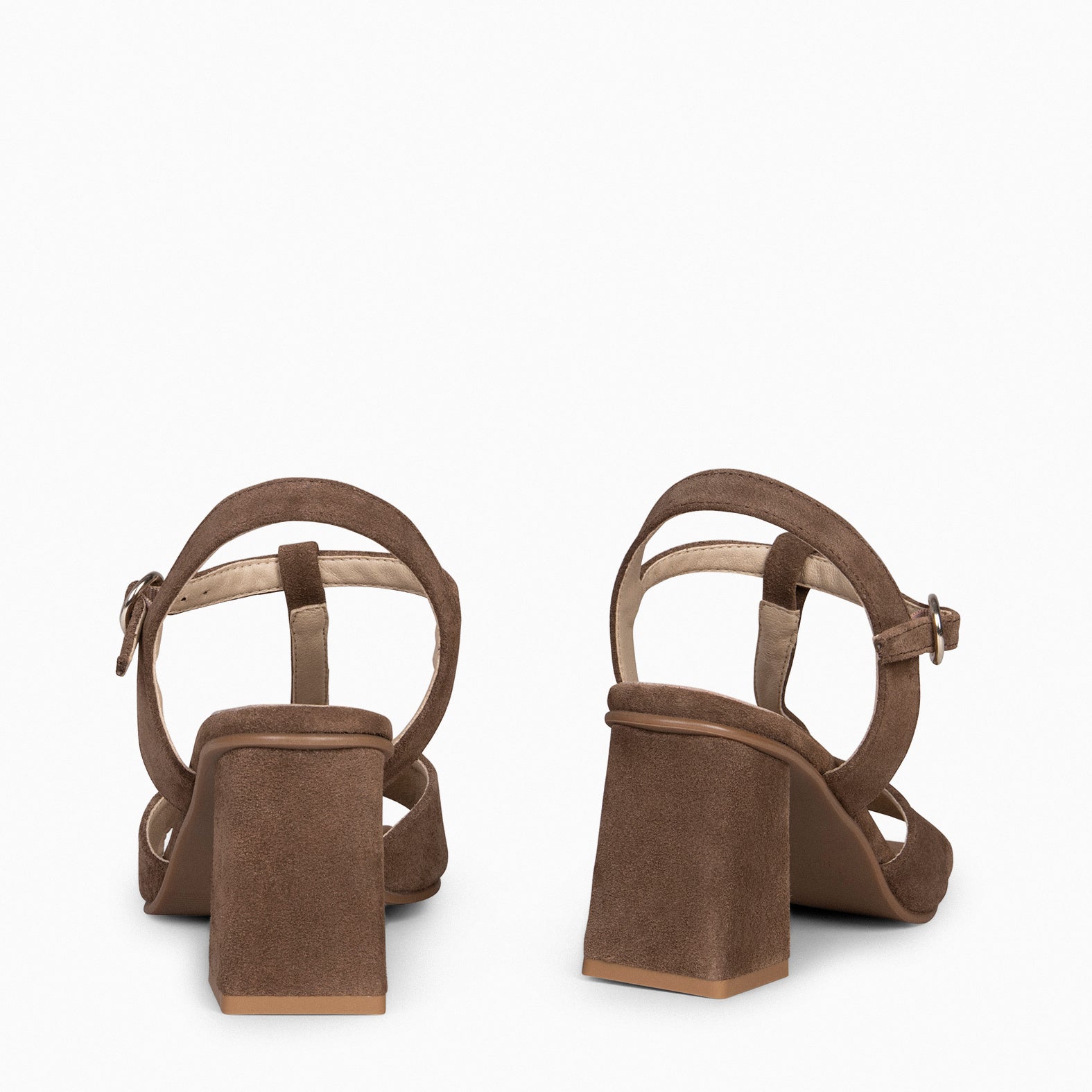 ITAKA - Sandalias de tacón alto VISÓN