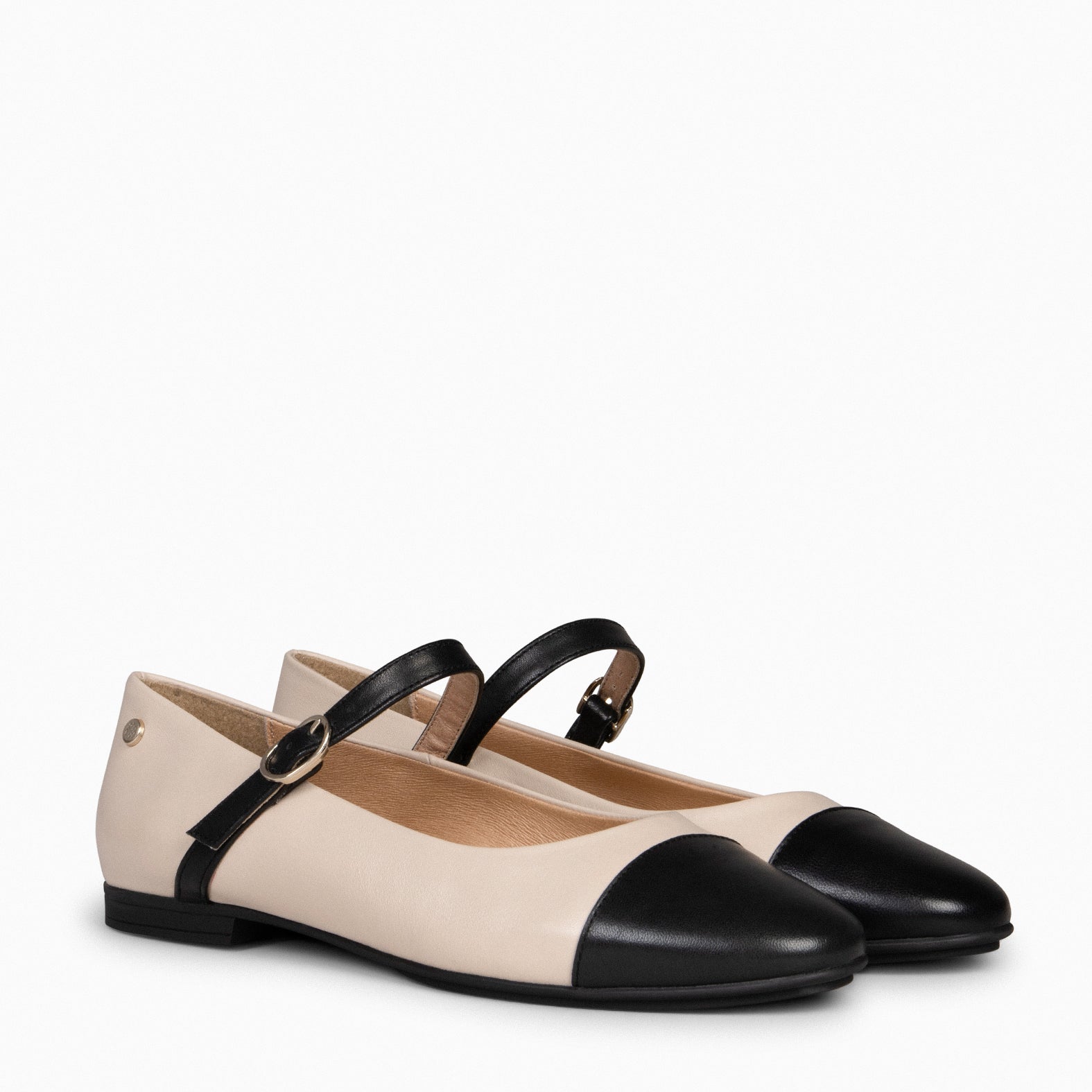 MORGANE - Merceditas con hebilla BEIGE