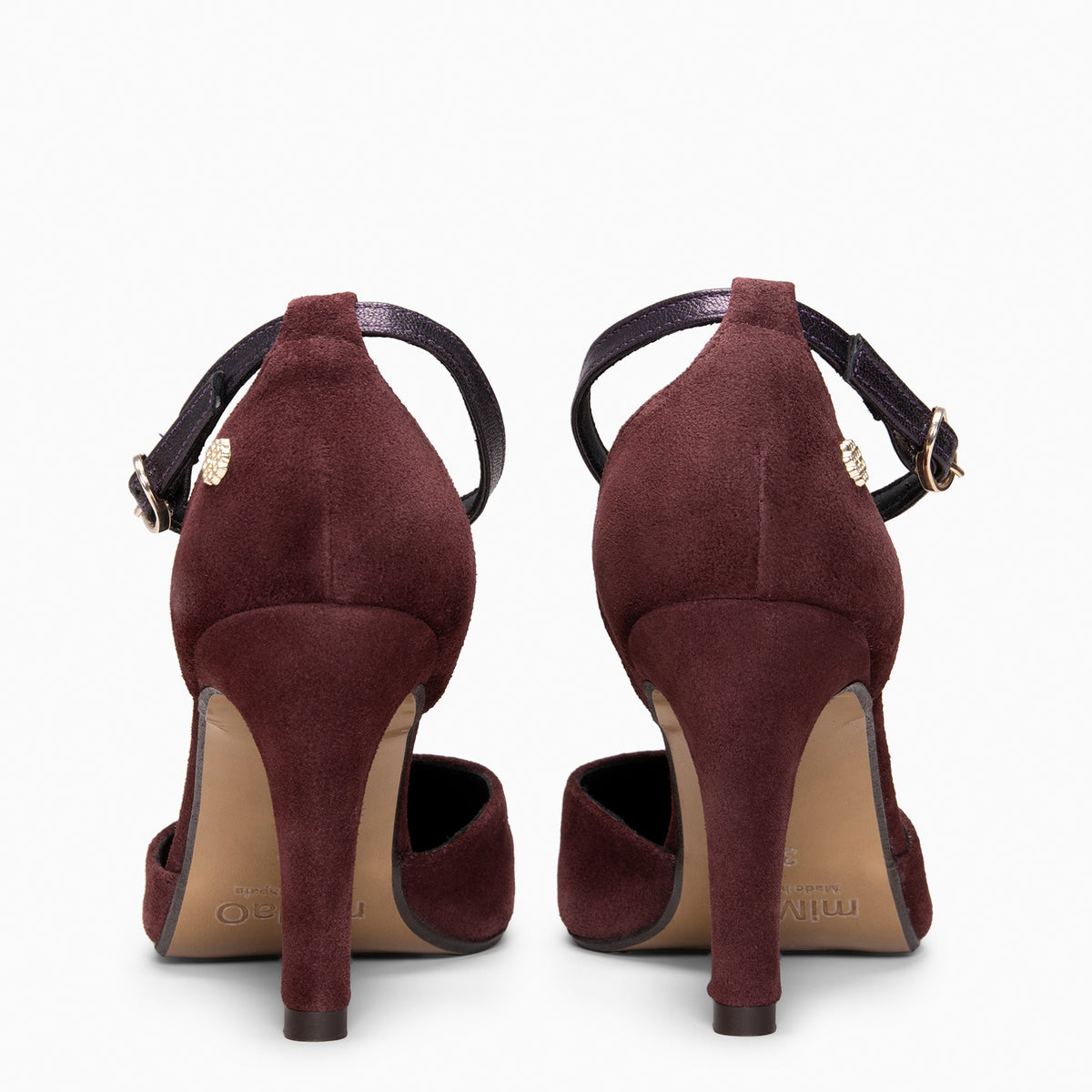 AMANDA - BURGUNDY High-heel shoes