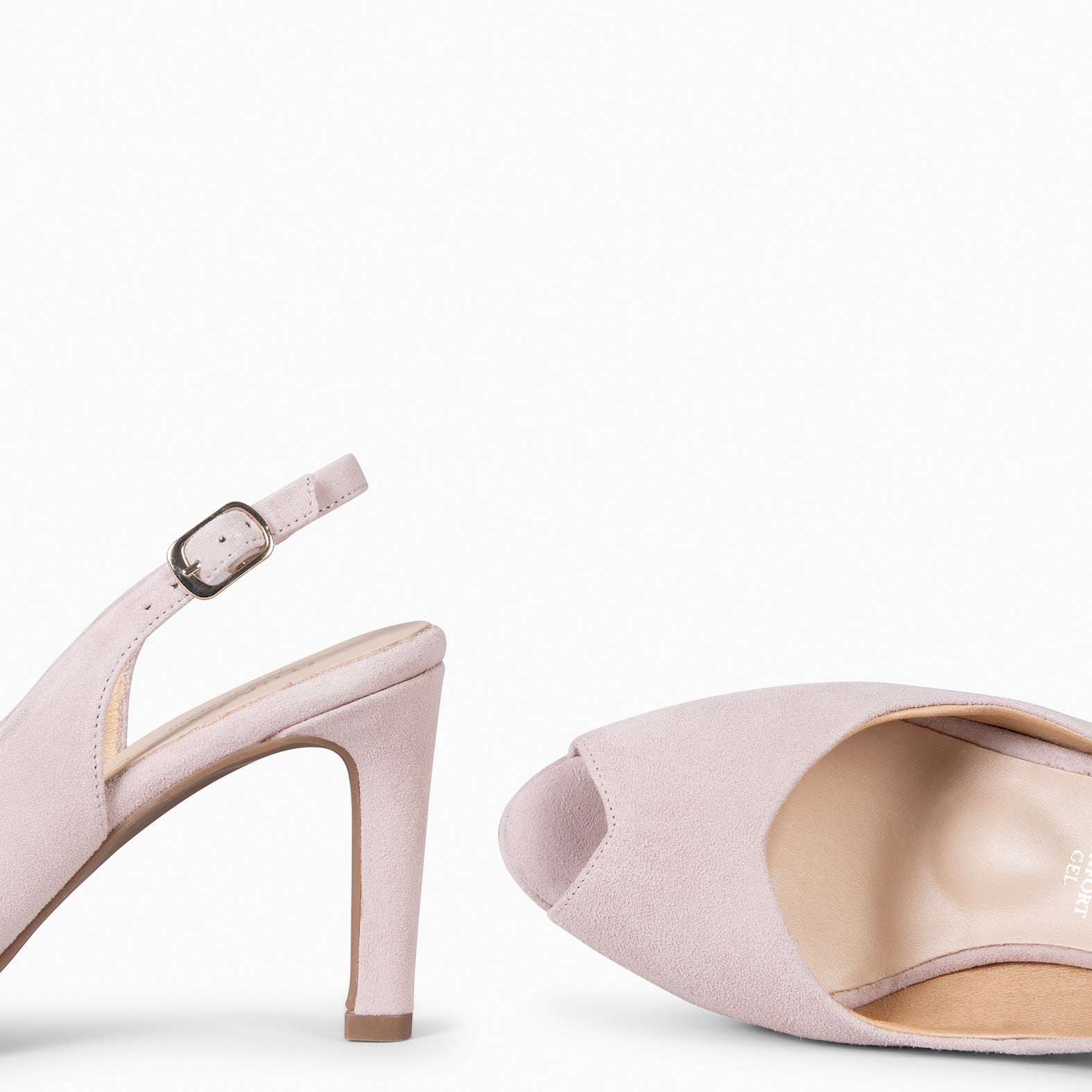 ELSA - NUDE HIGH-HELEED SLING BACK