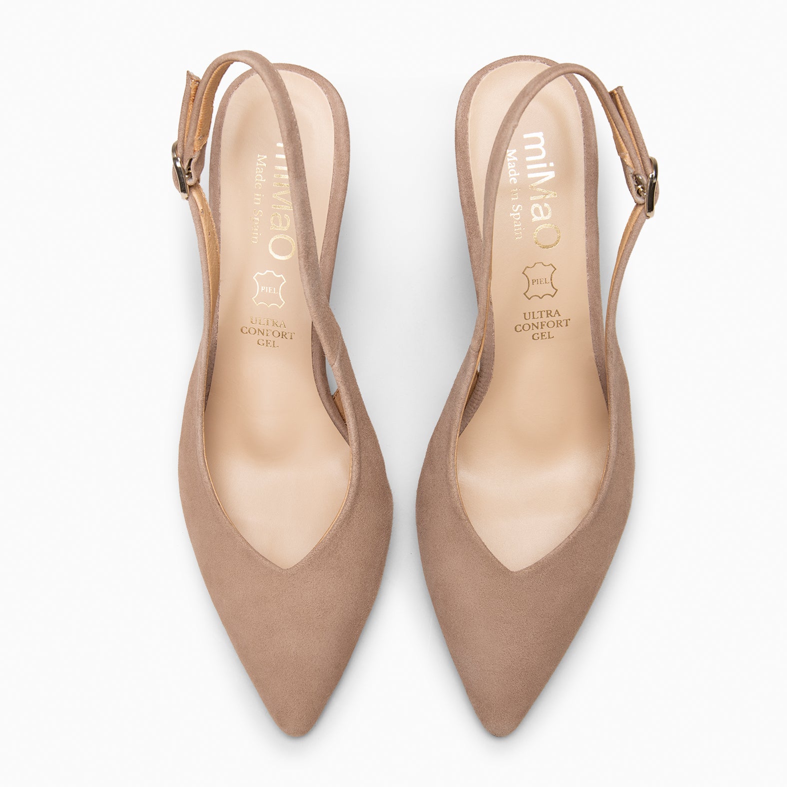 CECILIA - Destalonado de tacón alto ROSA CLARO - miMaO ®