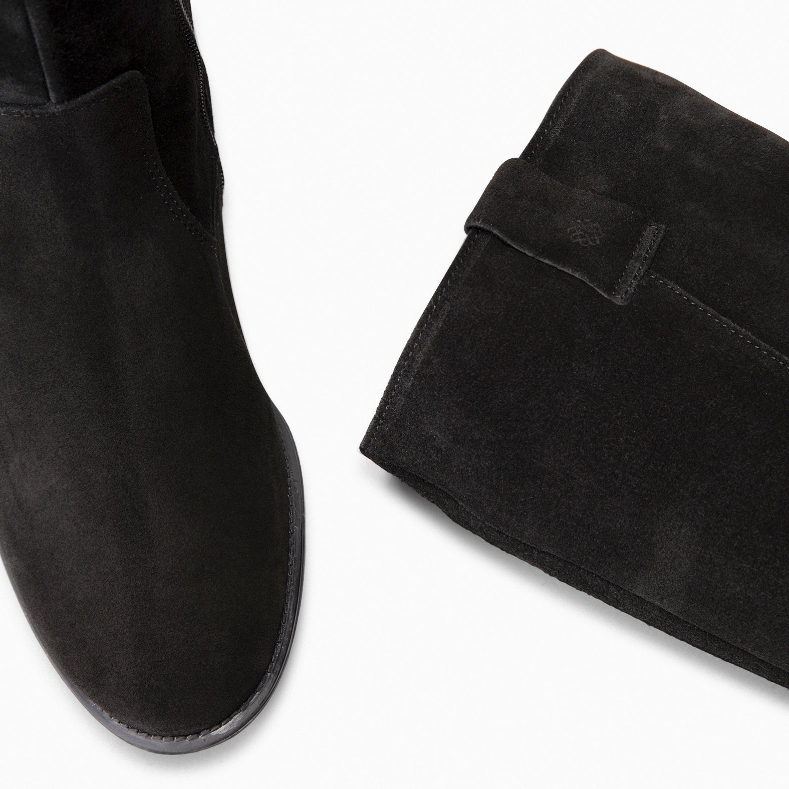 TEXAS - Bottes à petit talon NOIR