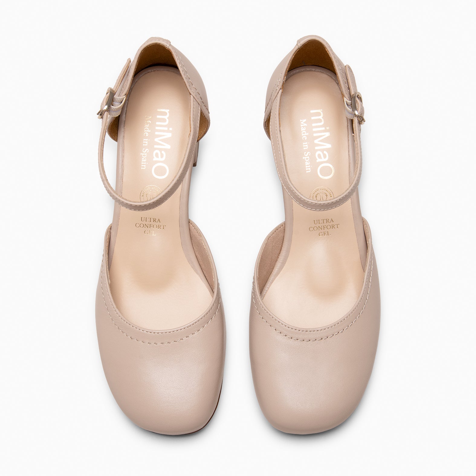 RIO - Zapatos de tacón baresoft BEIGE - miMaO ®