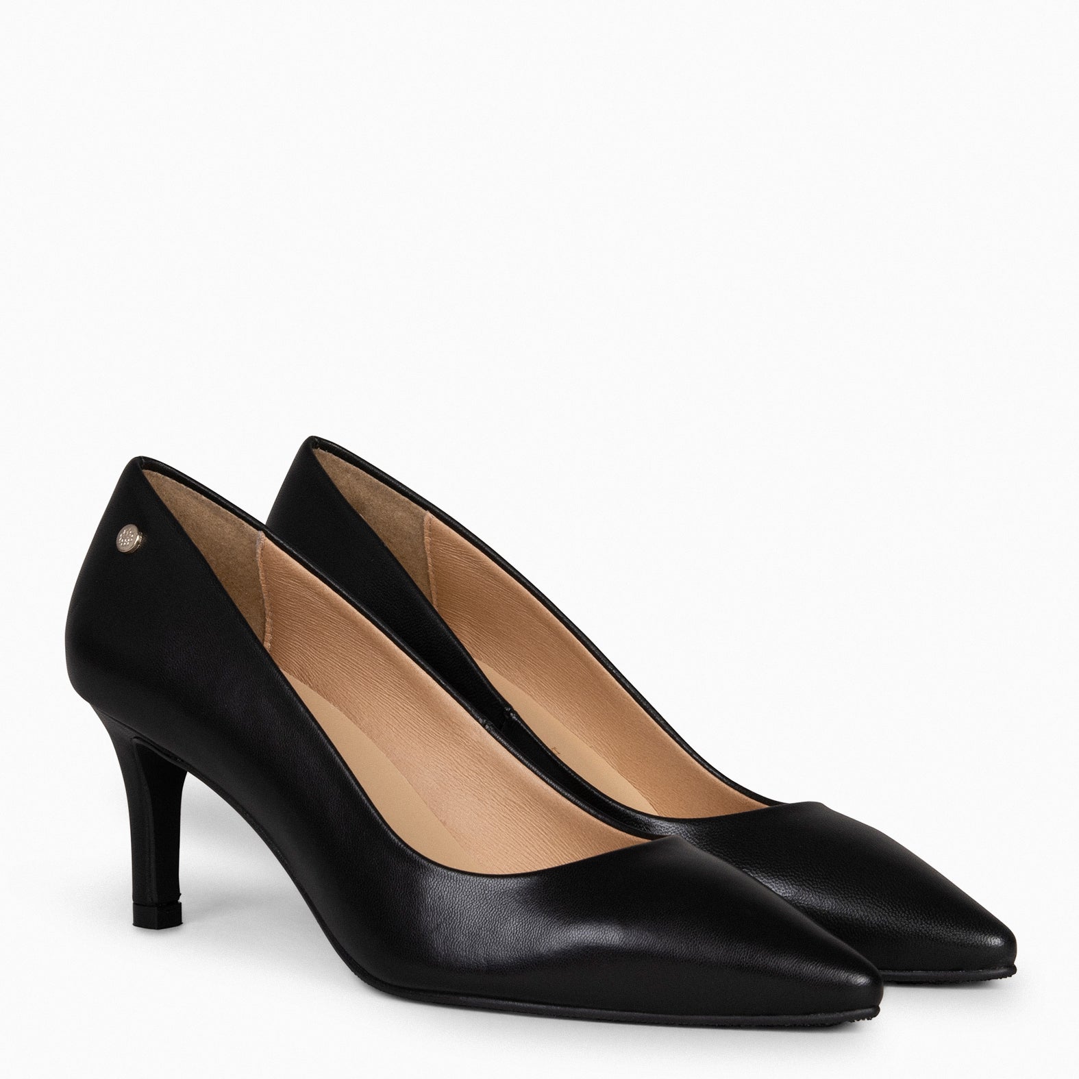 NAPPA STILETTO - BLACK STILETTO HEELS