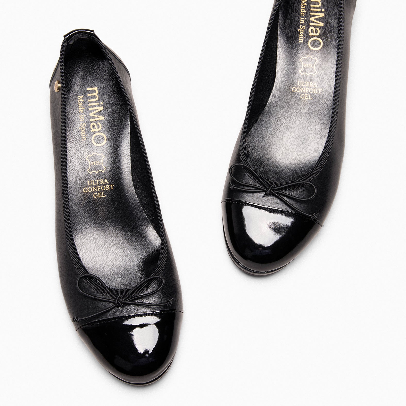 NORINA - Bailarina NEGRO con cuña