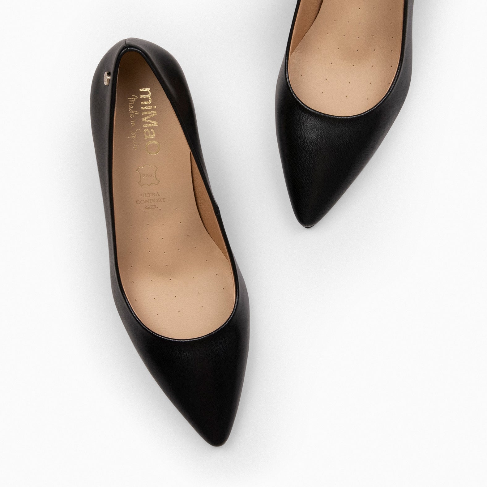 NAPPA STILETTO - BLACK STILETTO HEELS