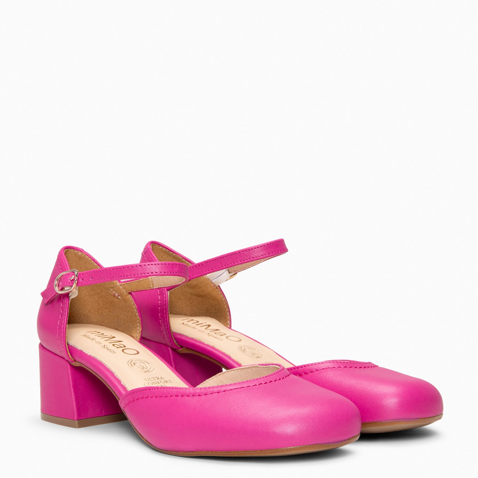RIO - Zapatos de tacón baresoft FUCSIA - miMaO ®
