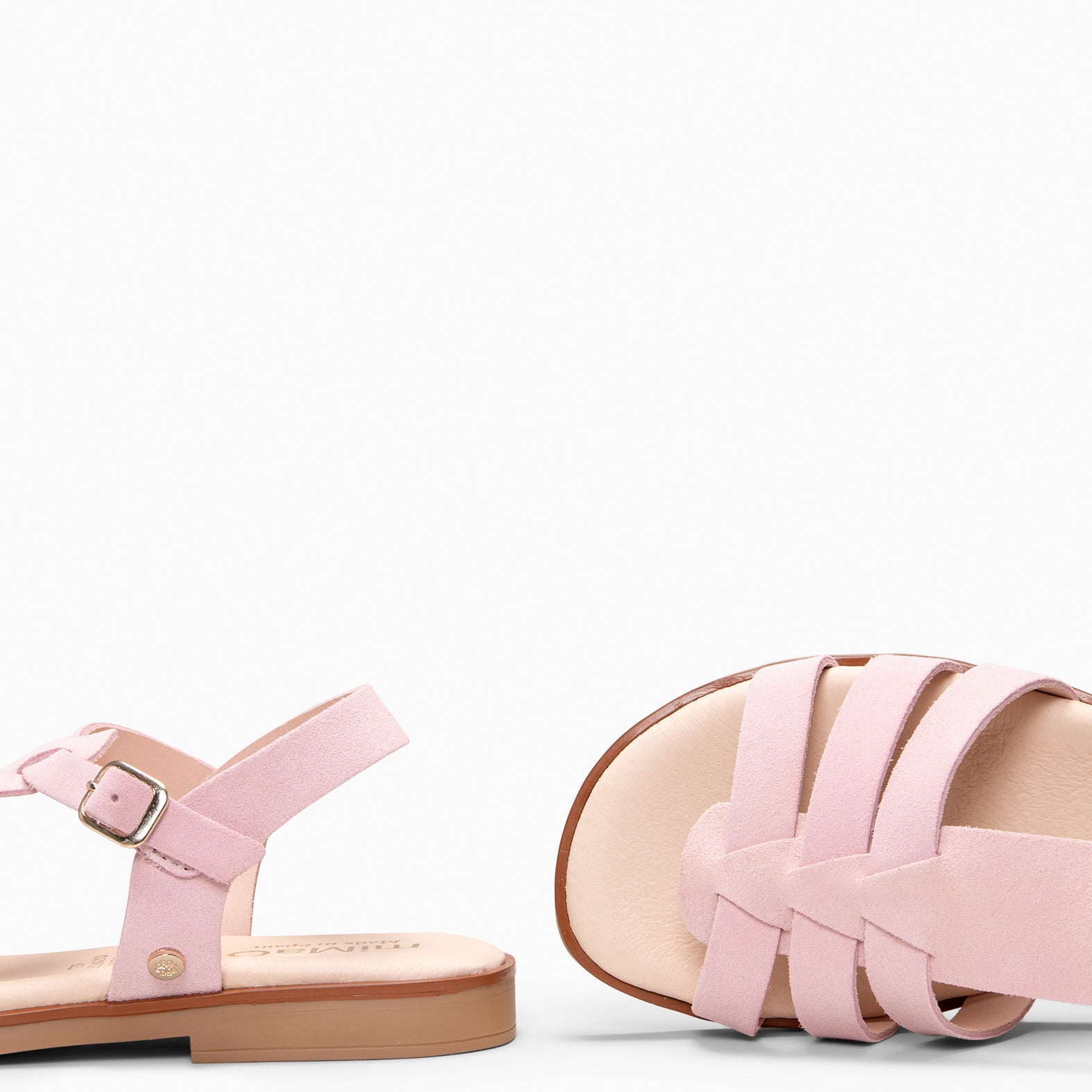 NAIRA - Sandalia tipo pala en ROSA