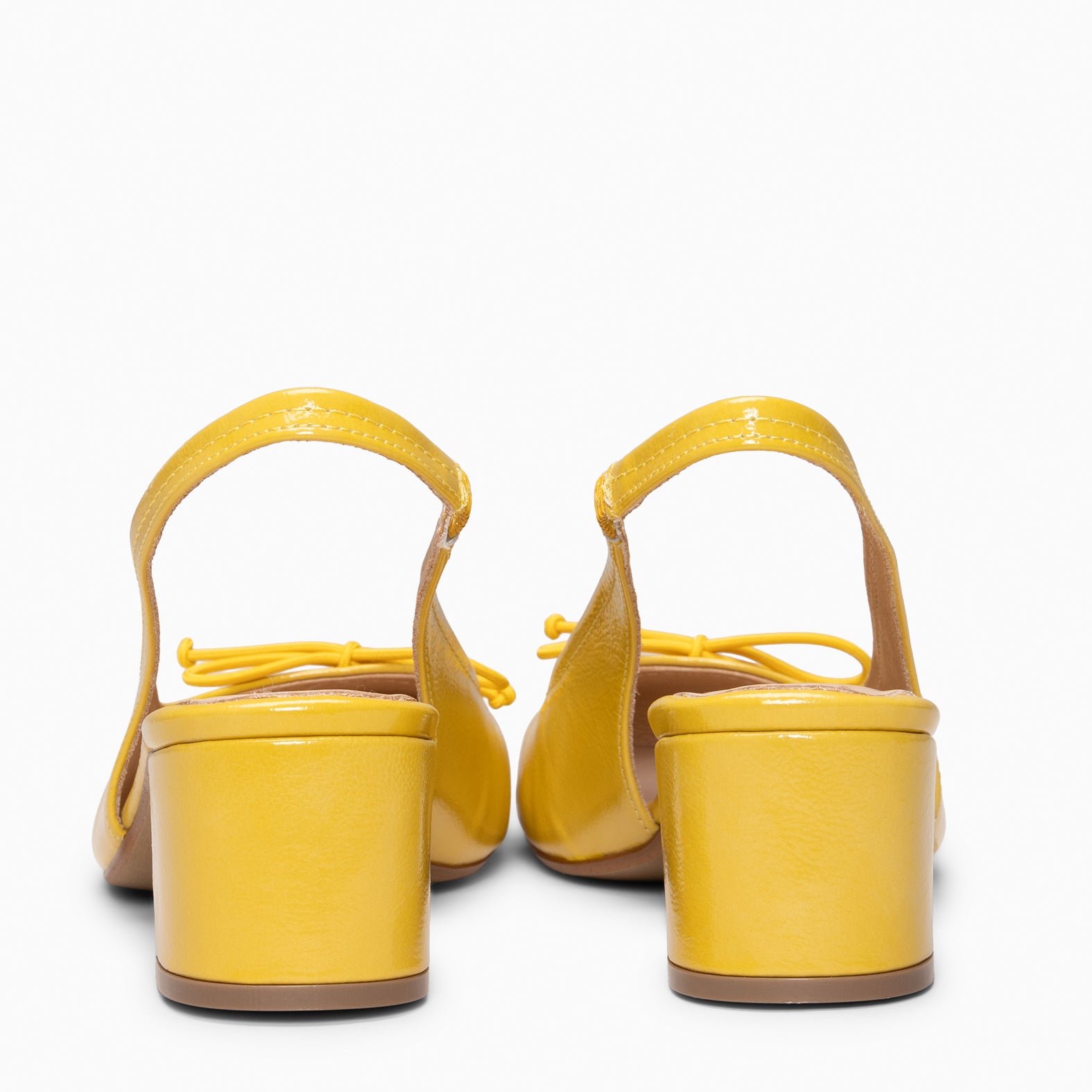 DOROTHY - Zapatos de tacón destalonado Baresoft AMARILLO - miMaO ®