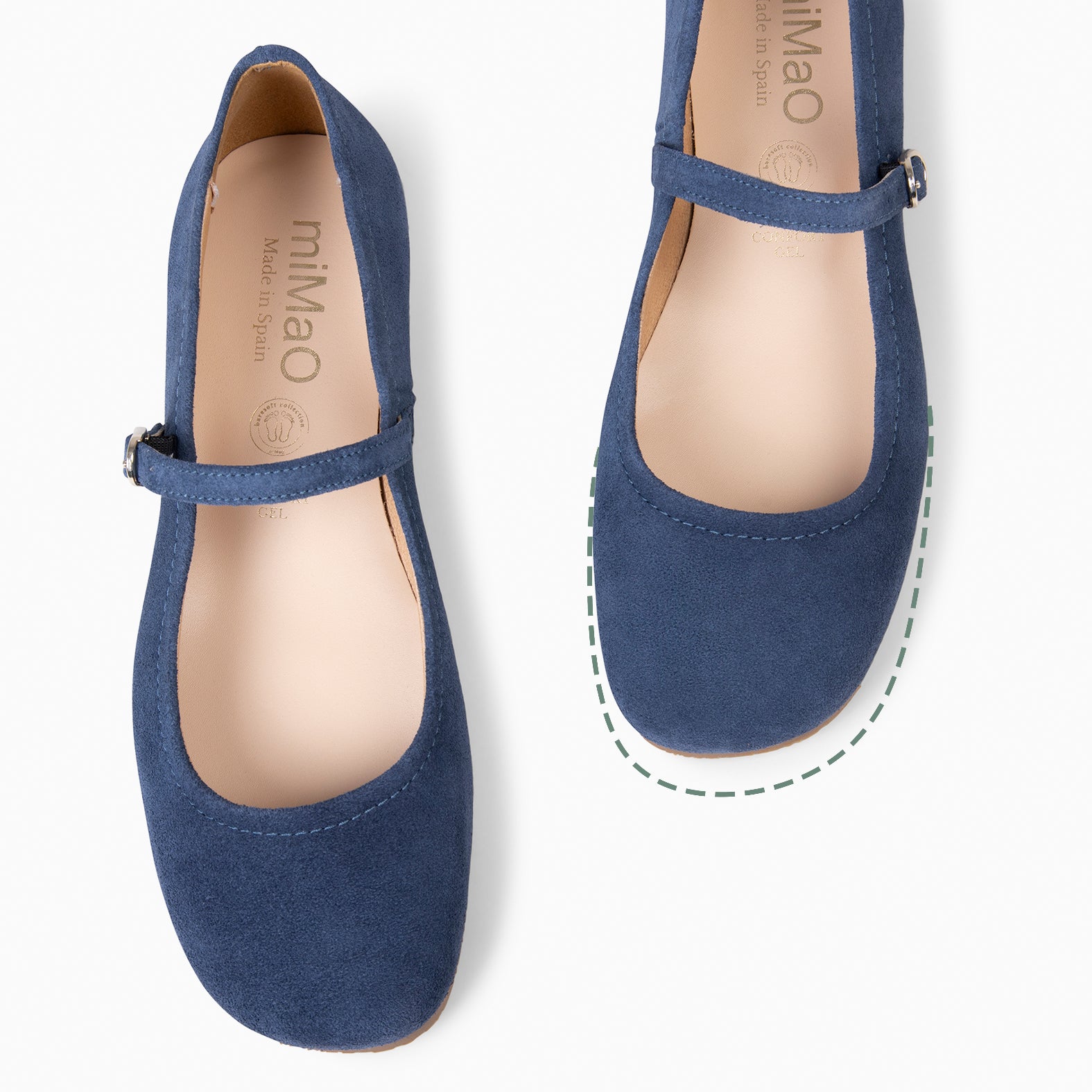 JAZMÍN - MERCEDITA PLANA ESTILO BAREFOOT JEANS