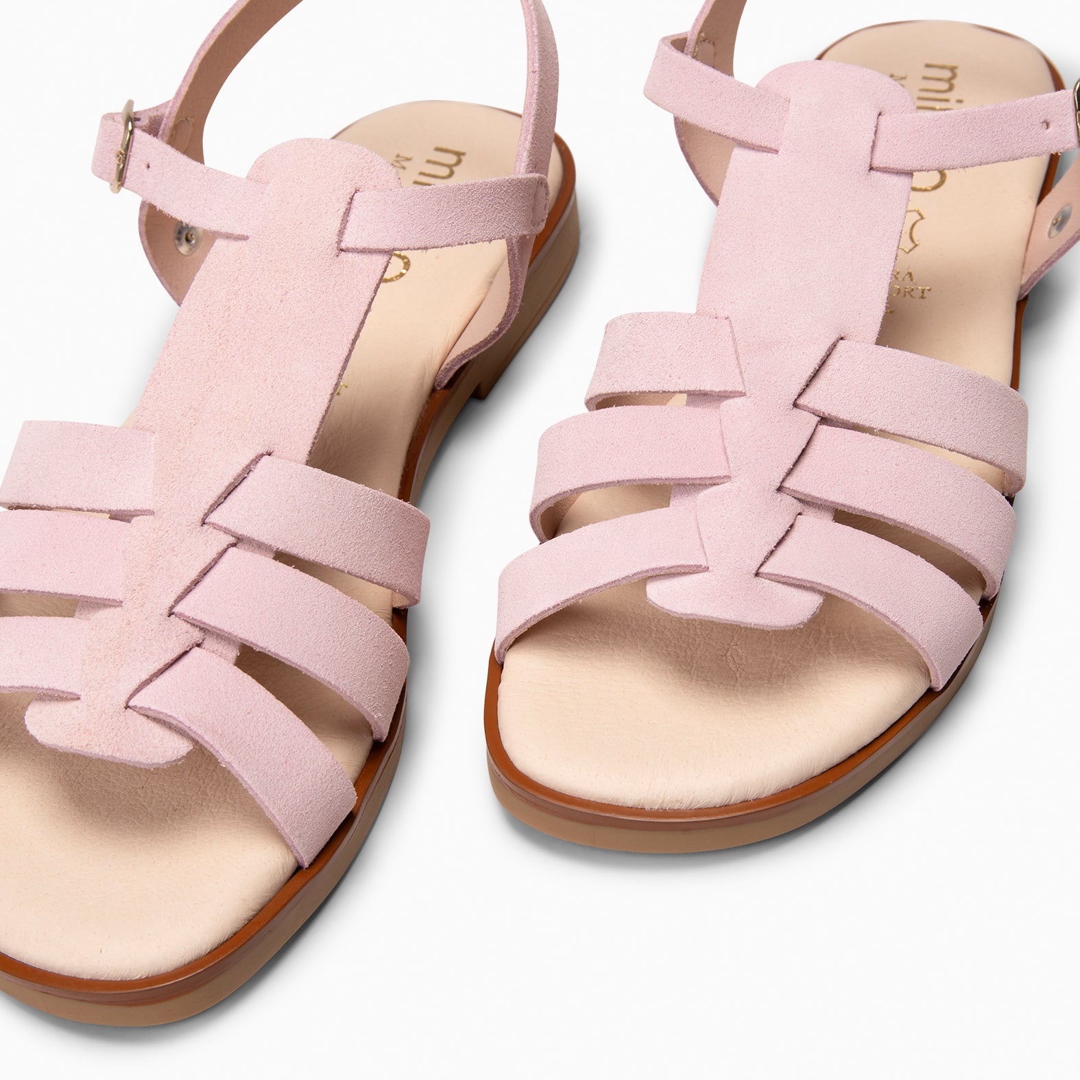 NAIRA - Sandalia tipo pala en ROSA