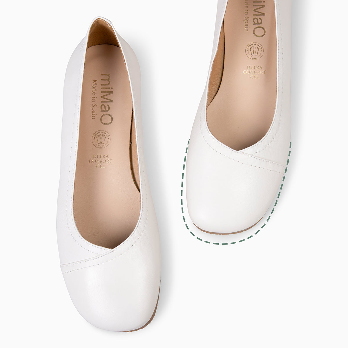 PLUMA - BAILARINA ESTILO BAREFOOT HIELO