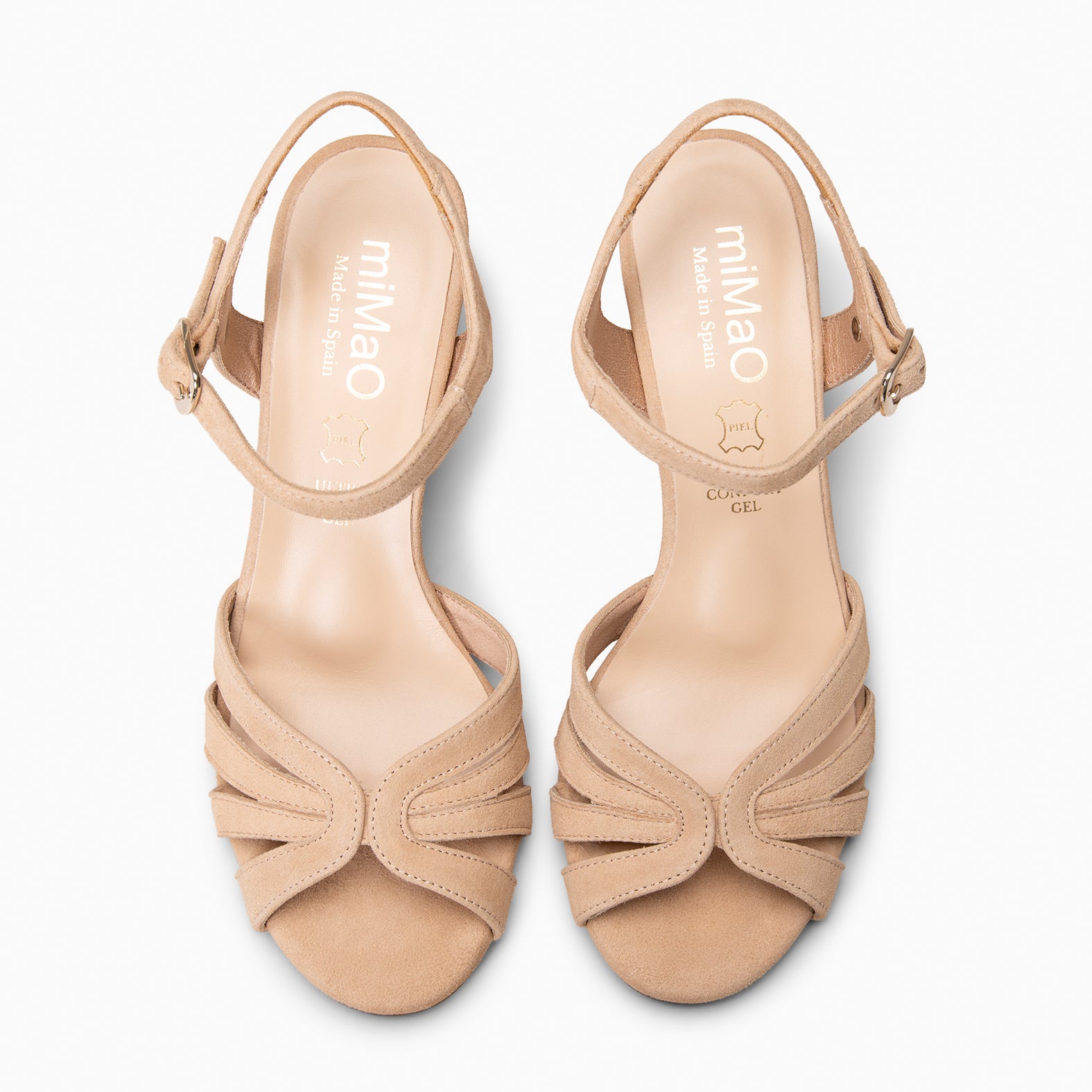 MUSA – Sandalias de Tacón ancho TIERRA