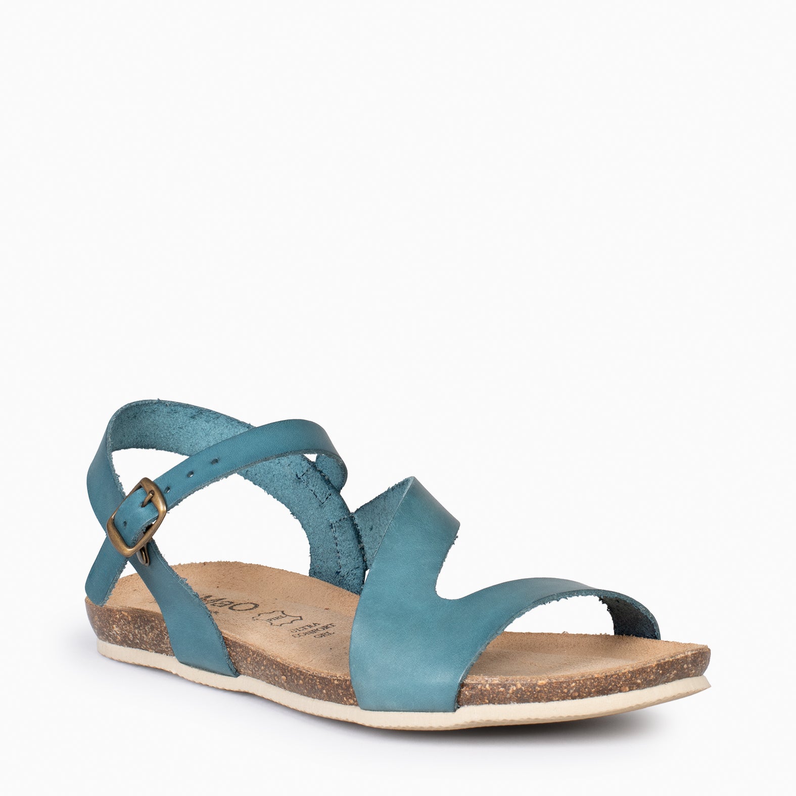 LIS – BLUE BIO leather sandals