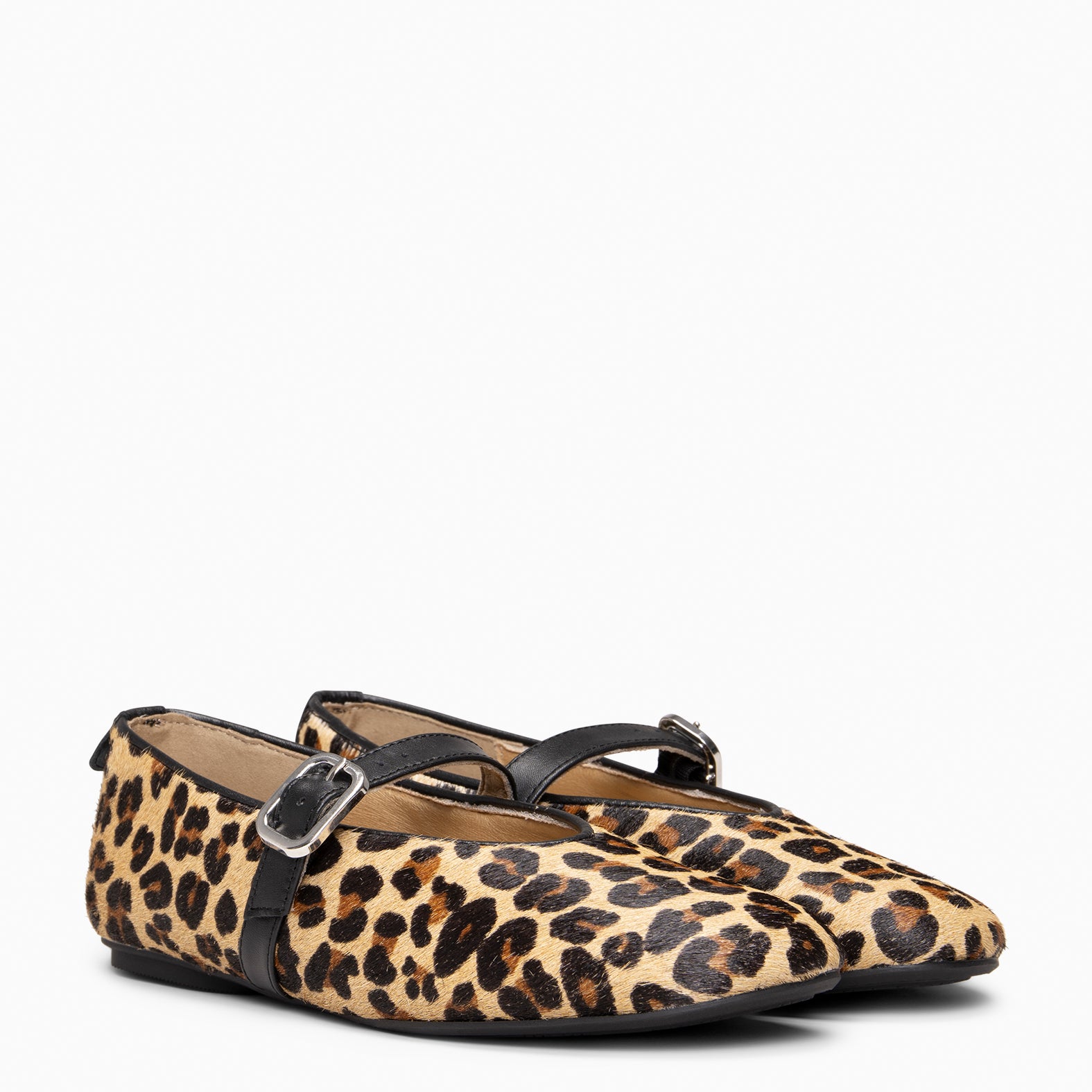 ALHELI - Merceditas con tira ajustable LEOPARDO
