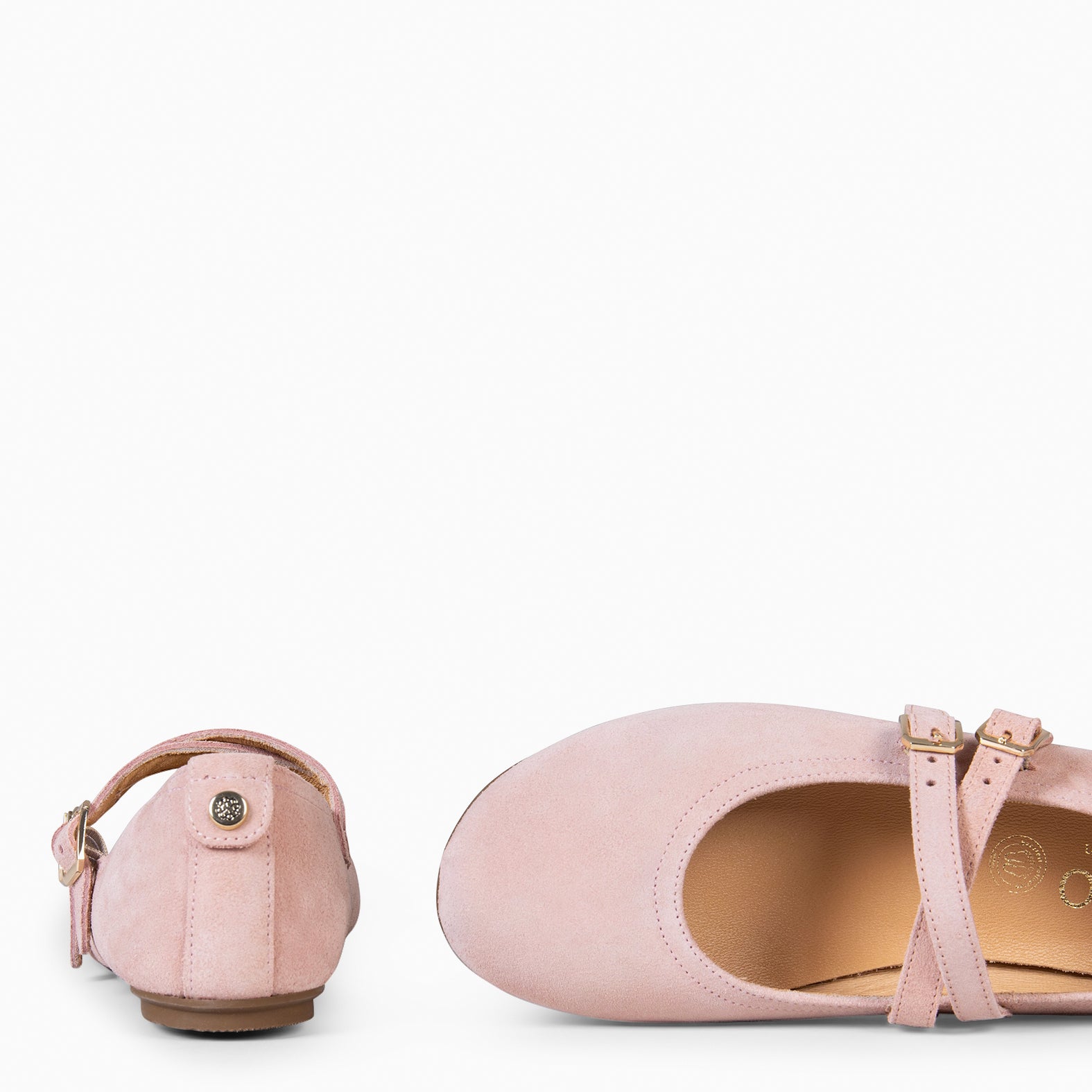 AMAPOLA - BAILARINA PLANA BARESOFT ROSA - miMaO ®