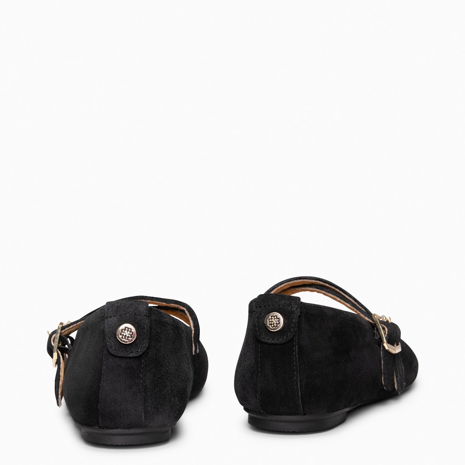 AMAPOLA - Bailarina Plana NEGRO