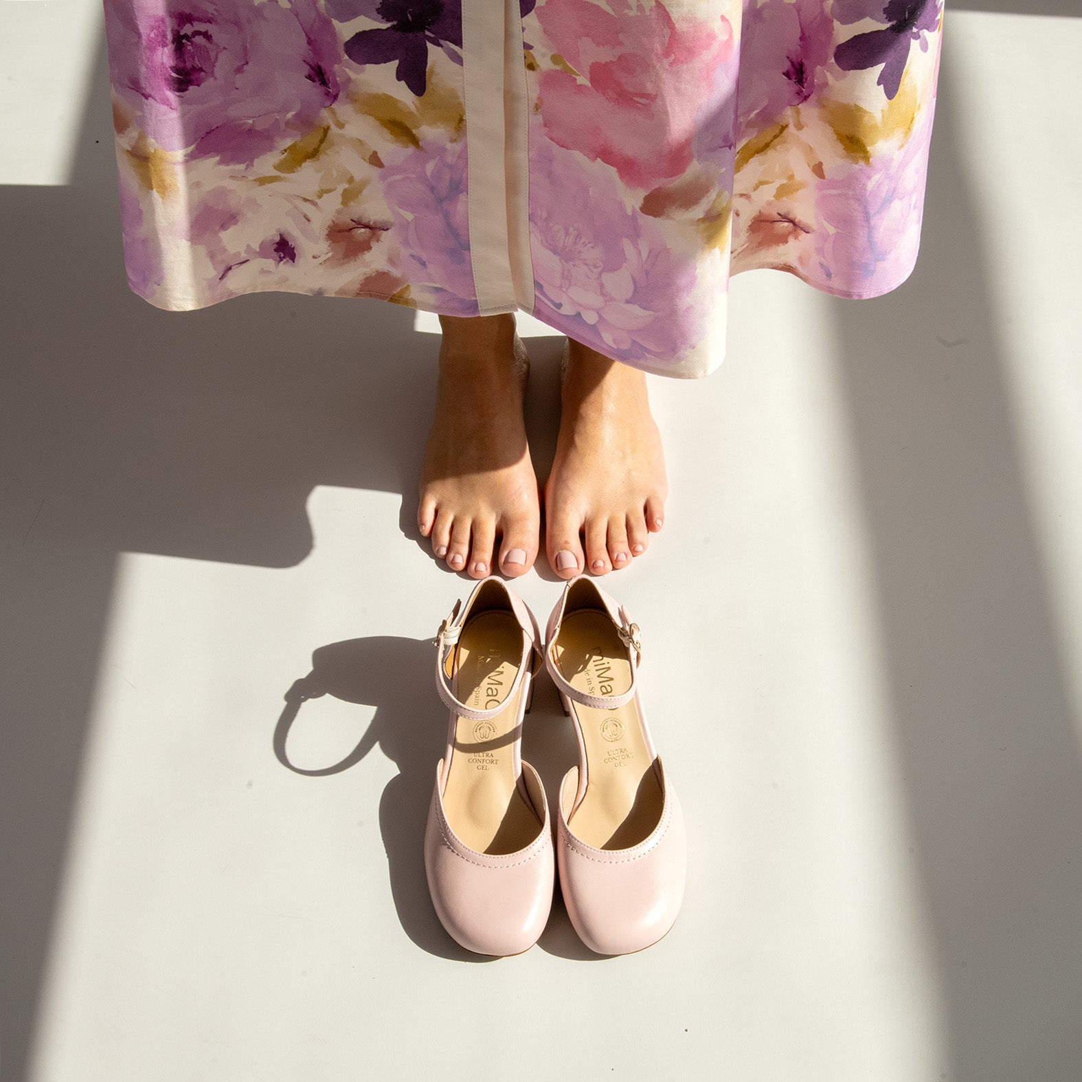 RIO - Sapatos de Salto Baresoft ROSA