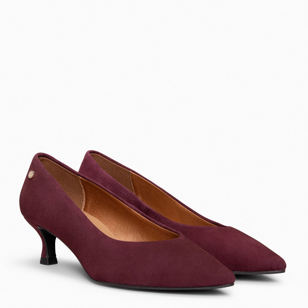 Esther – BURGUNDY Women’s Baby heels