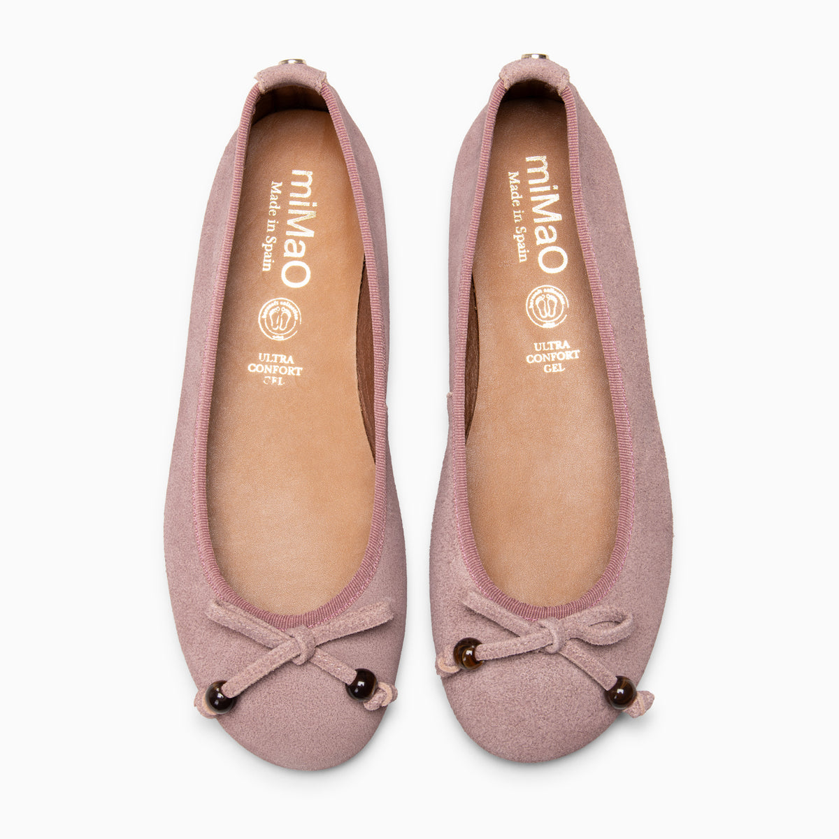 ELVIRA - ROZE Baresoft ballerina's
