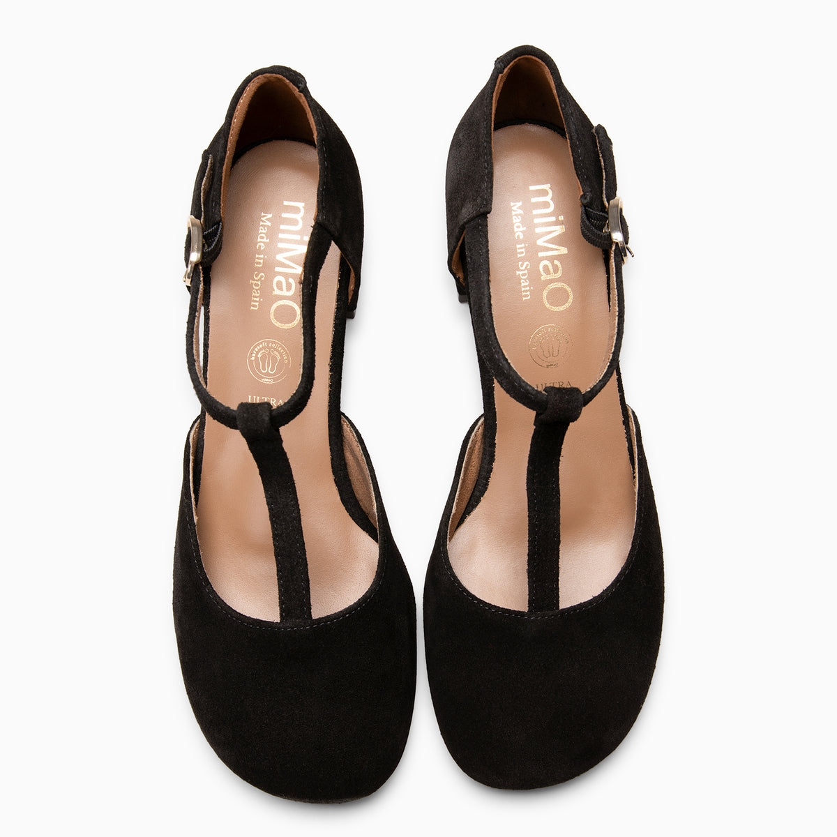 AZUCENA - BLACK Baresoft heeled shoes