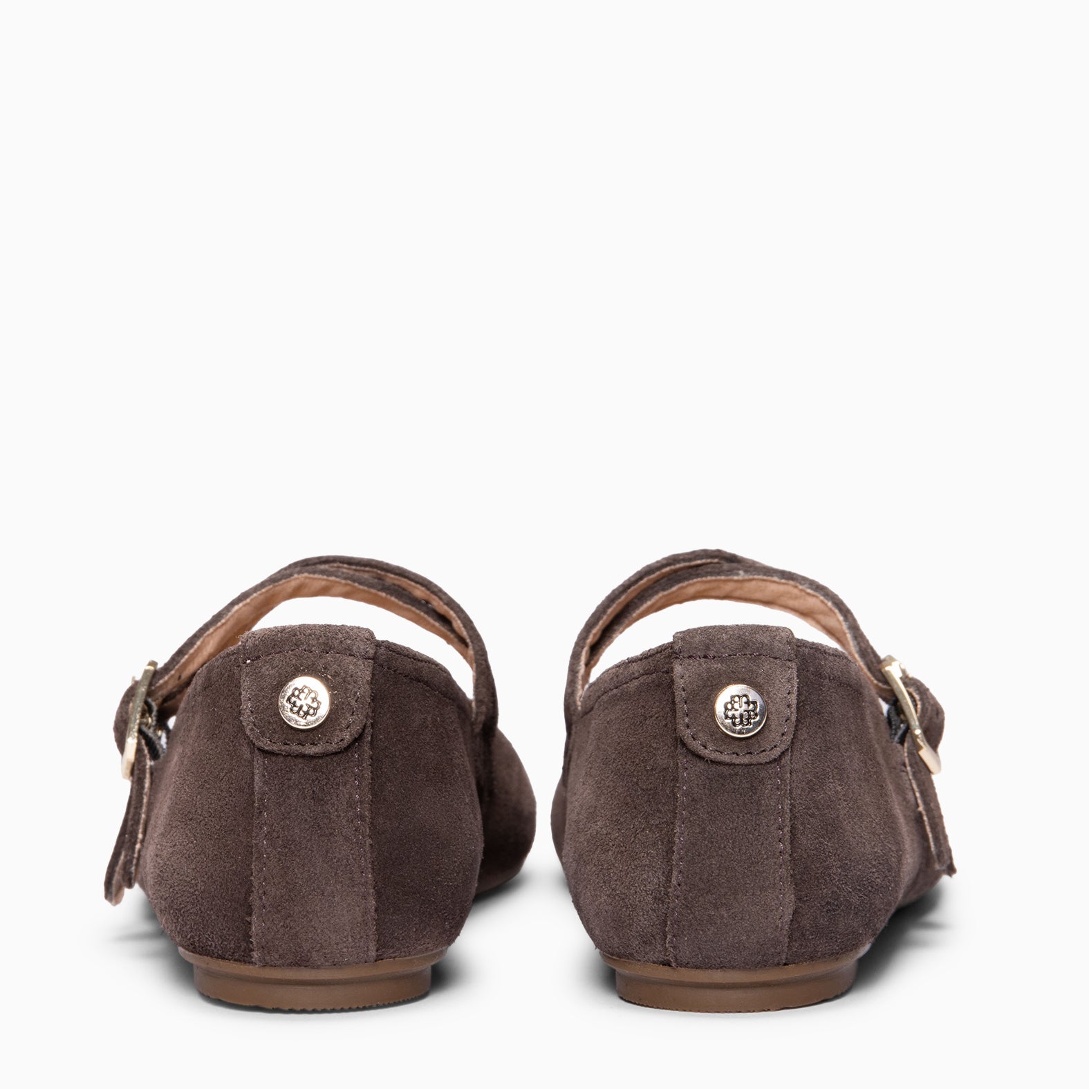 AMAPOLA - BAILARINA PLANA BARESOFT MARRON