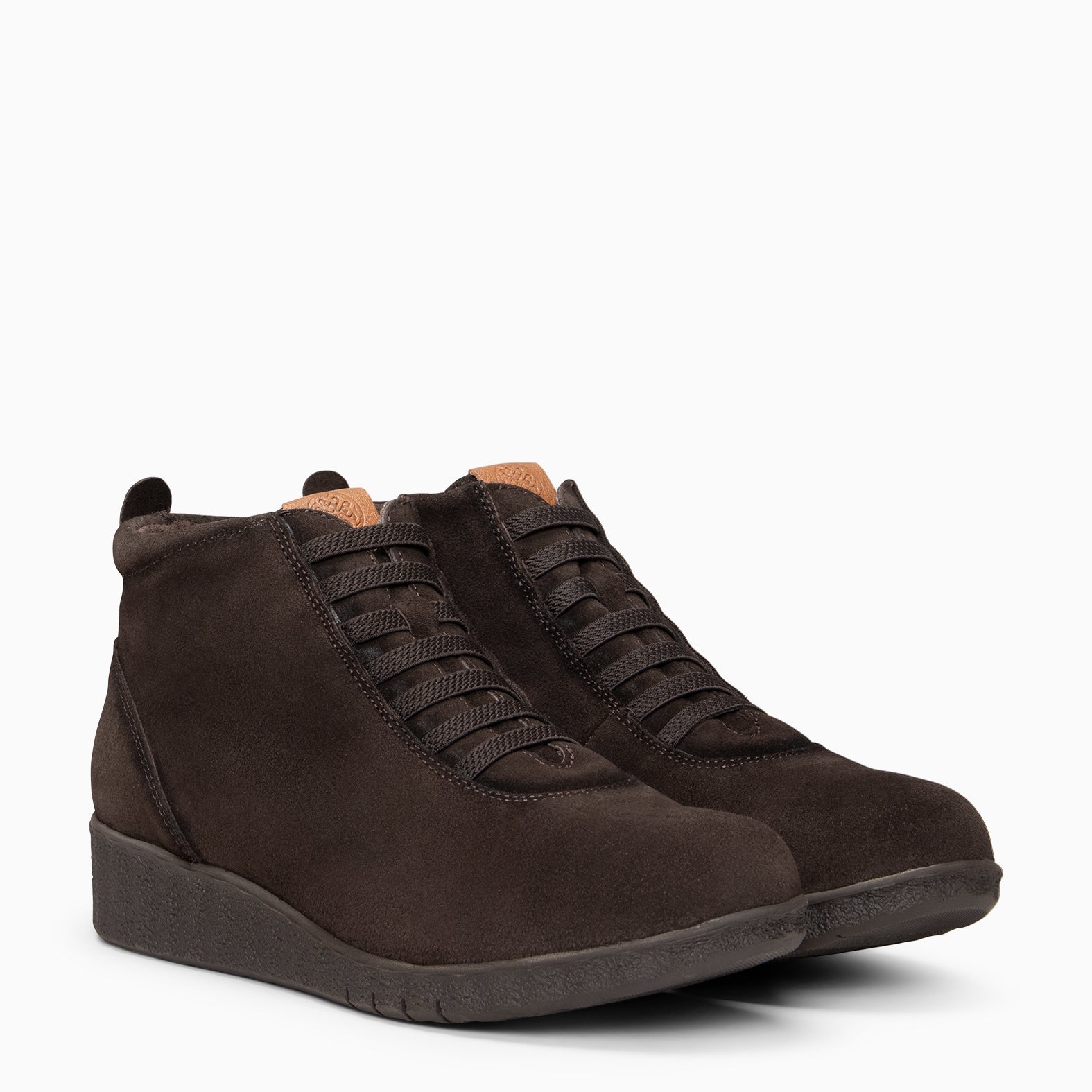 FLEXY - Zapatillas MARRON abotinadas