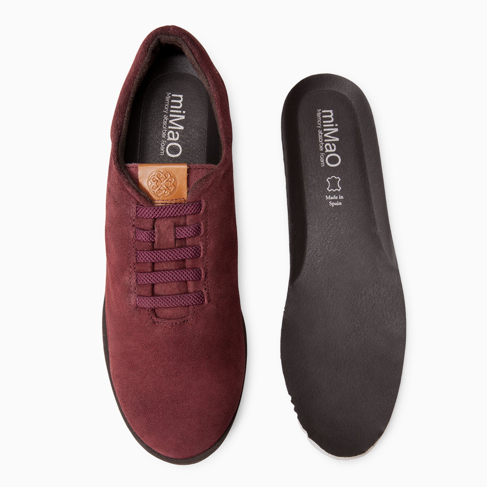FLY - BURGUNDY sneaker wedge