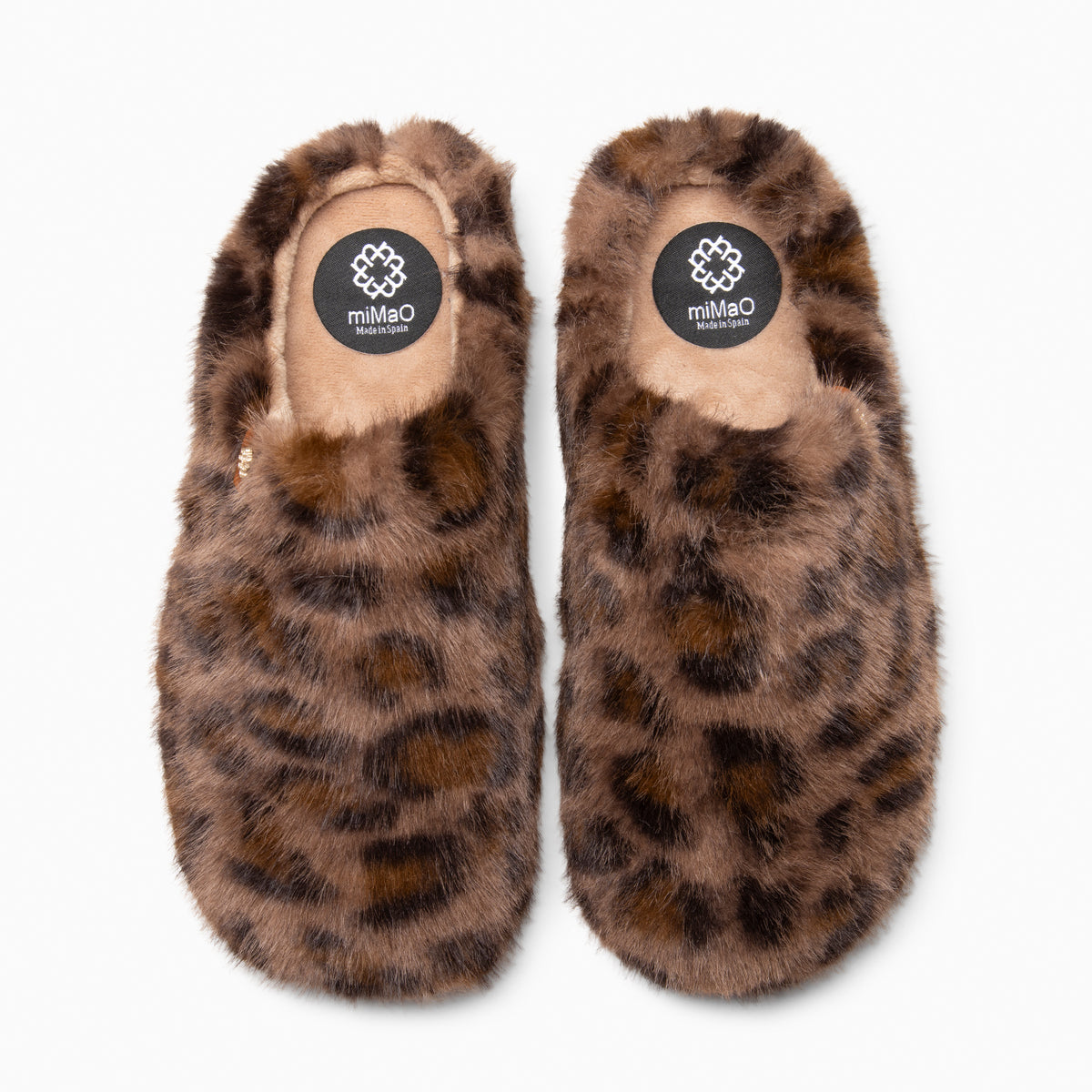 KOMFY DREAMS - Chinelos de casa LEOPARDO MARROM