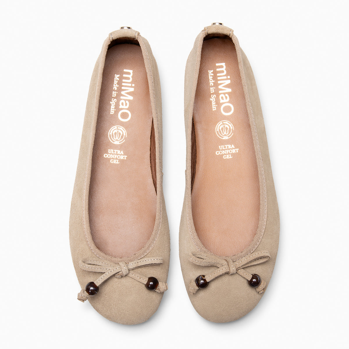 ELVIRA - Bailarinas Baresoft BEIGE