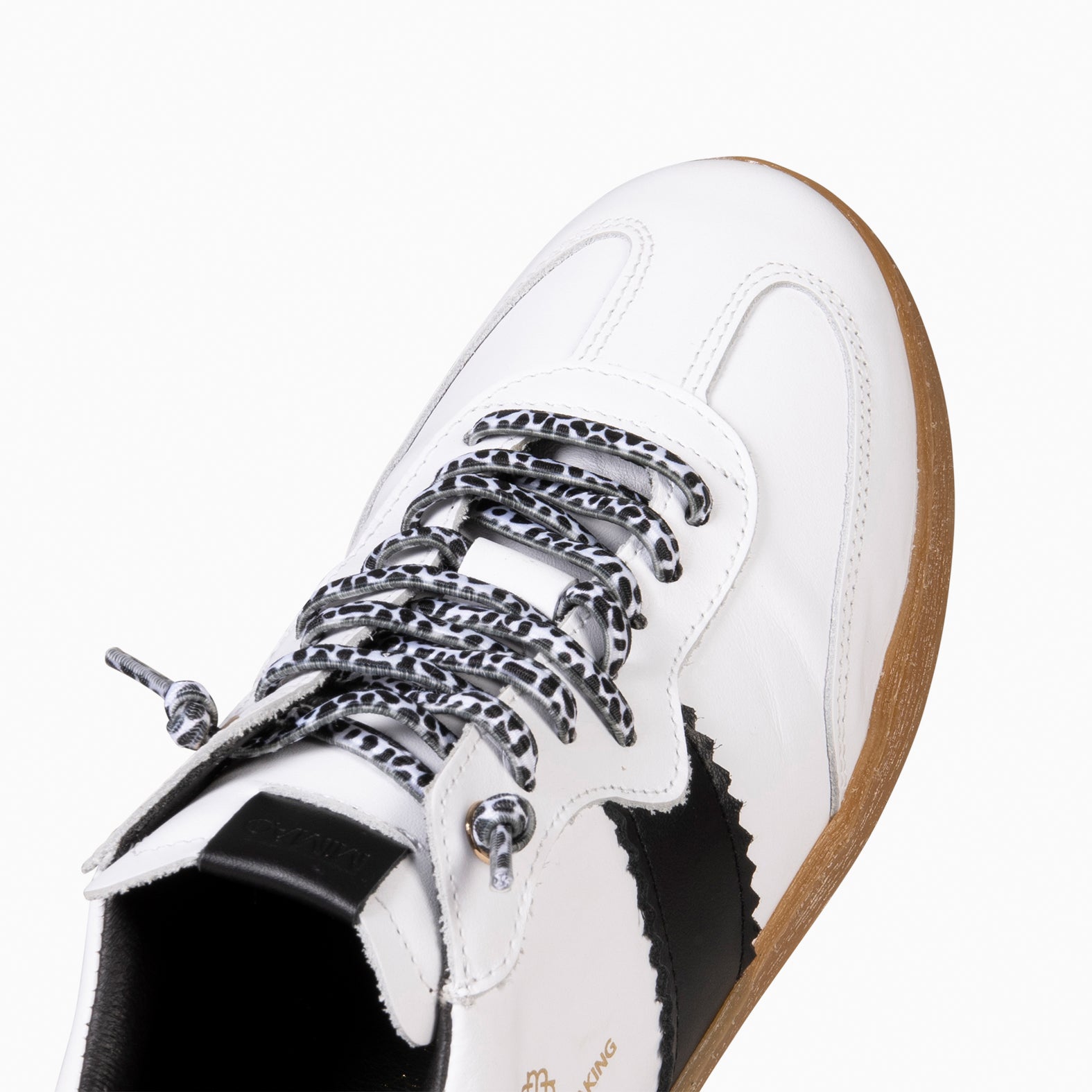 STÜDIO 01 – Baskets pour femme en cuir BLANC