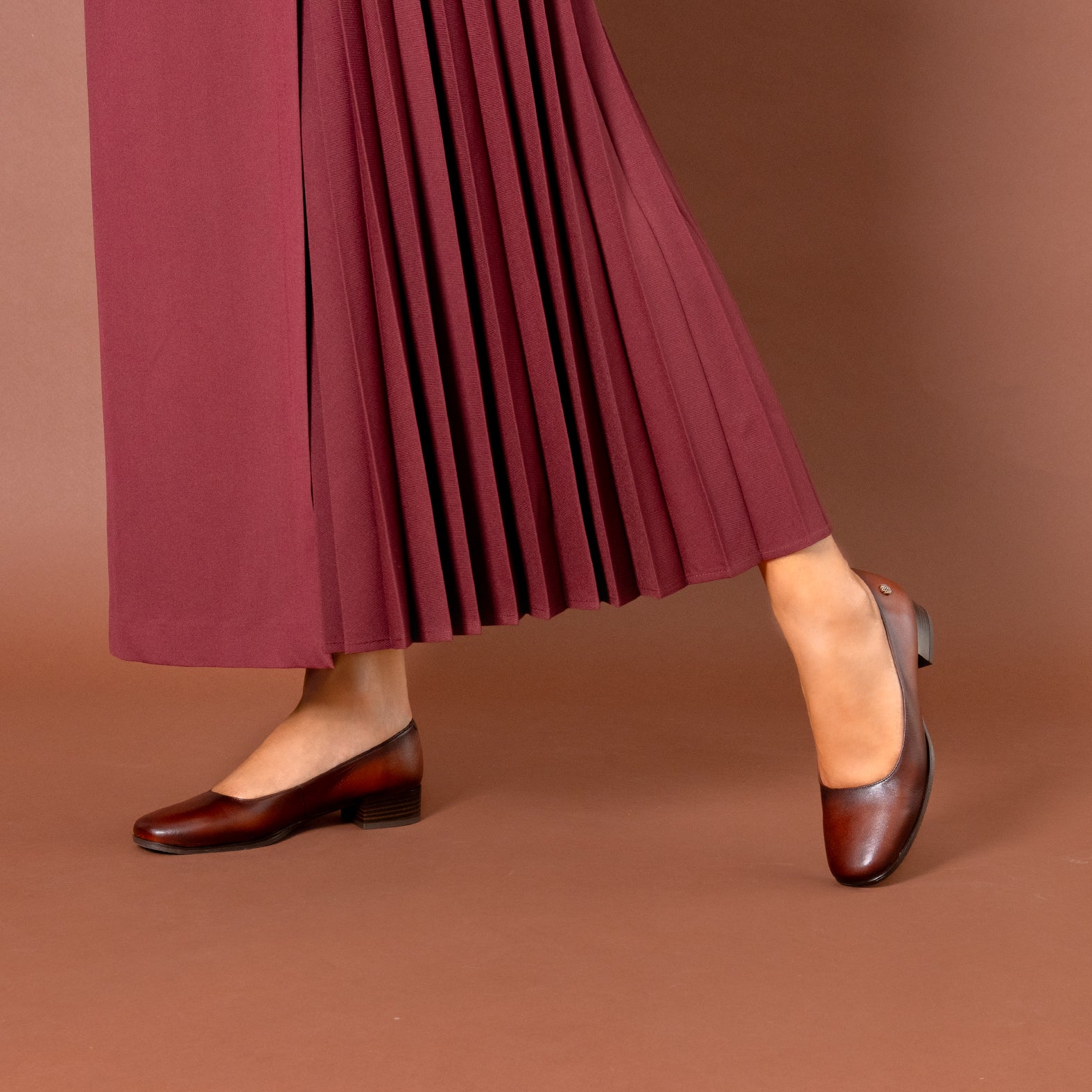 URBAN WIN - Zapato de punta cuadrada CAMEL