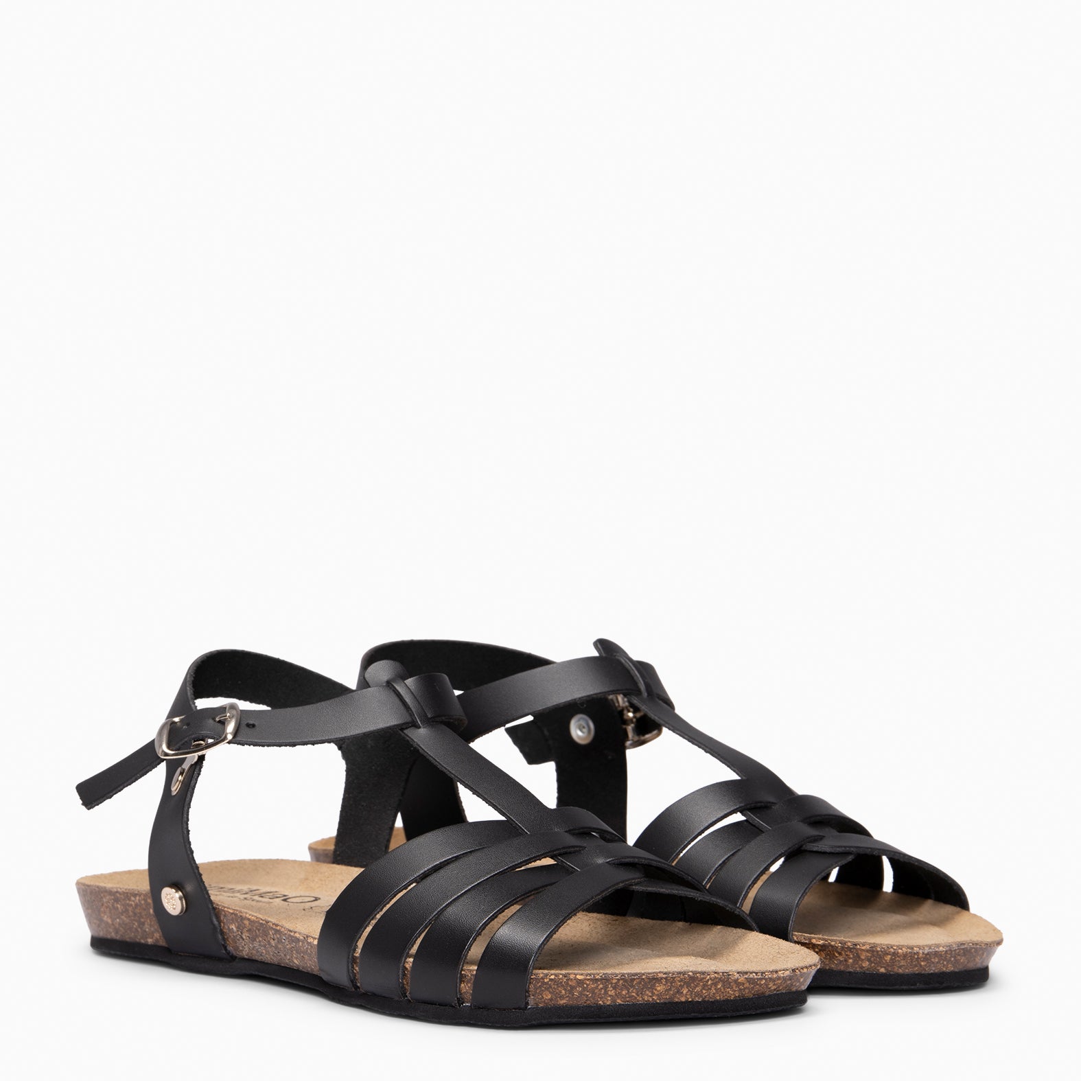 DITA - BLACK Bio strappy sandals