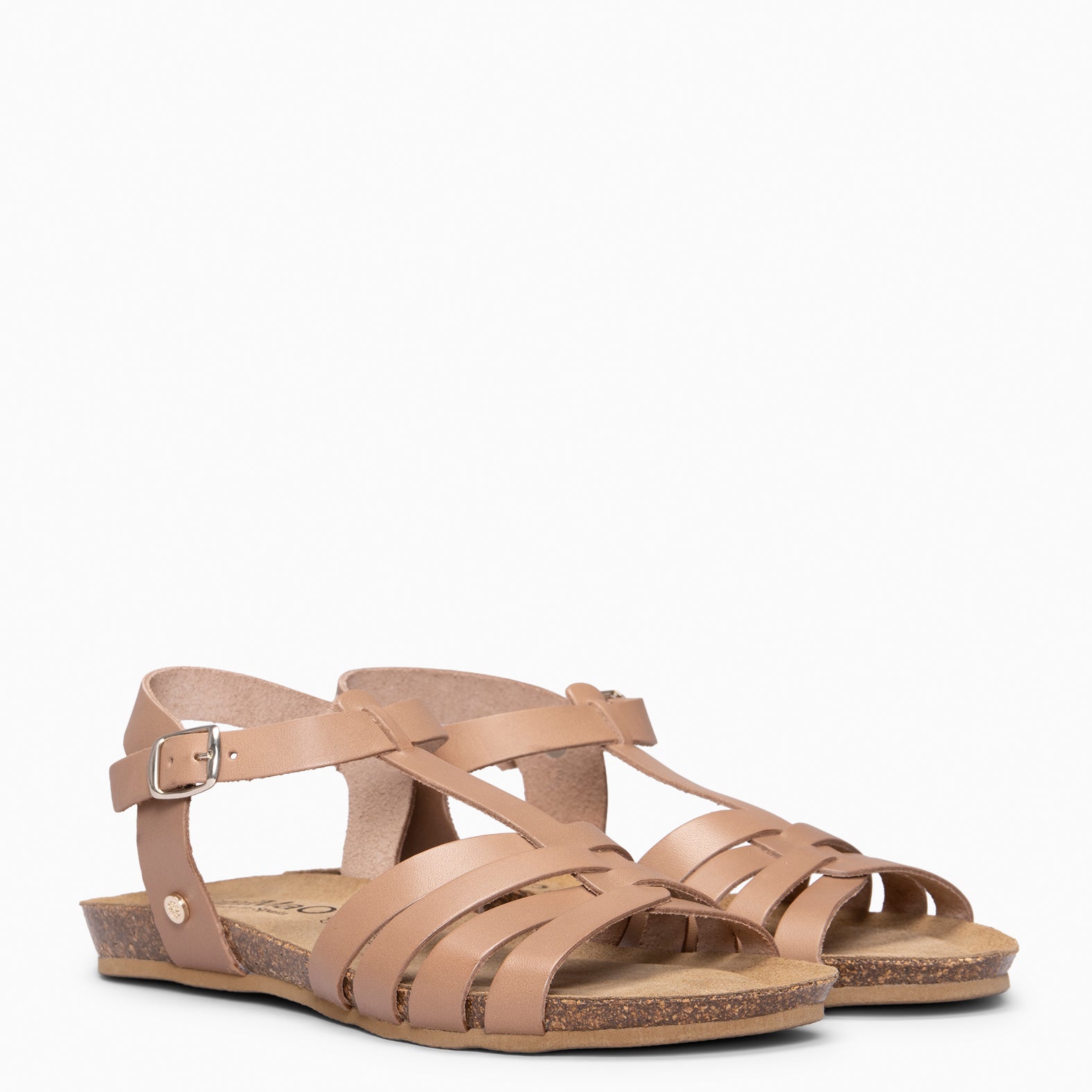 DITA - TAUPE Bio strappy sandals