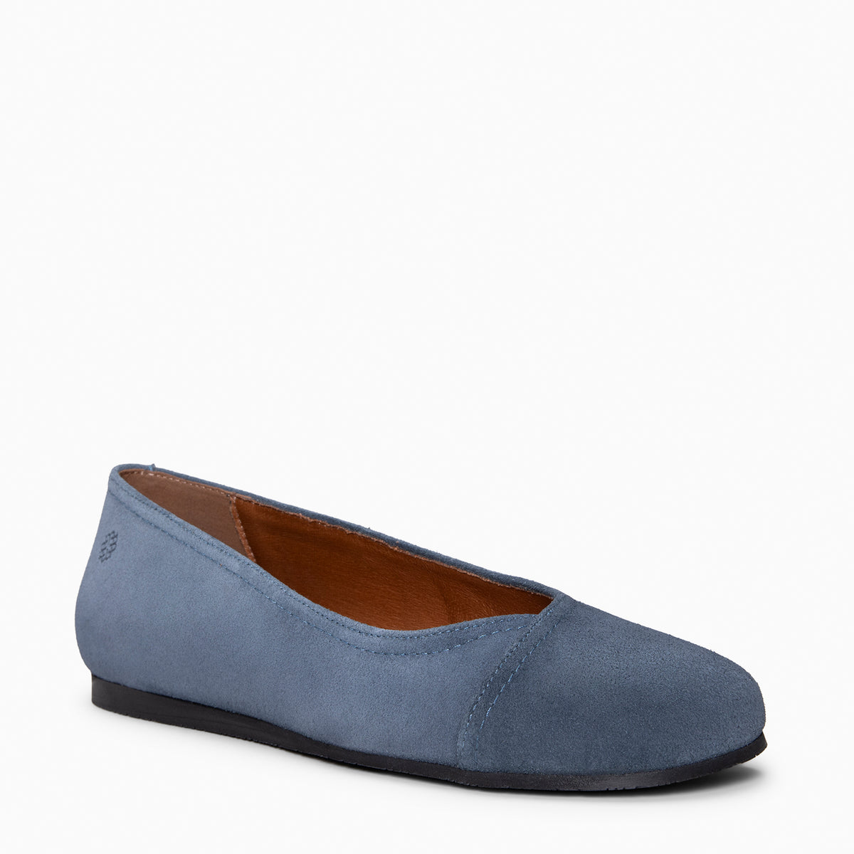 PLUMA - JEANS Baresoft Ballerina's van Suède