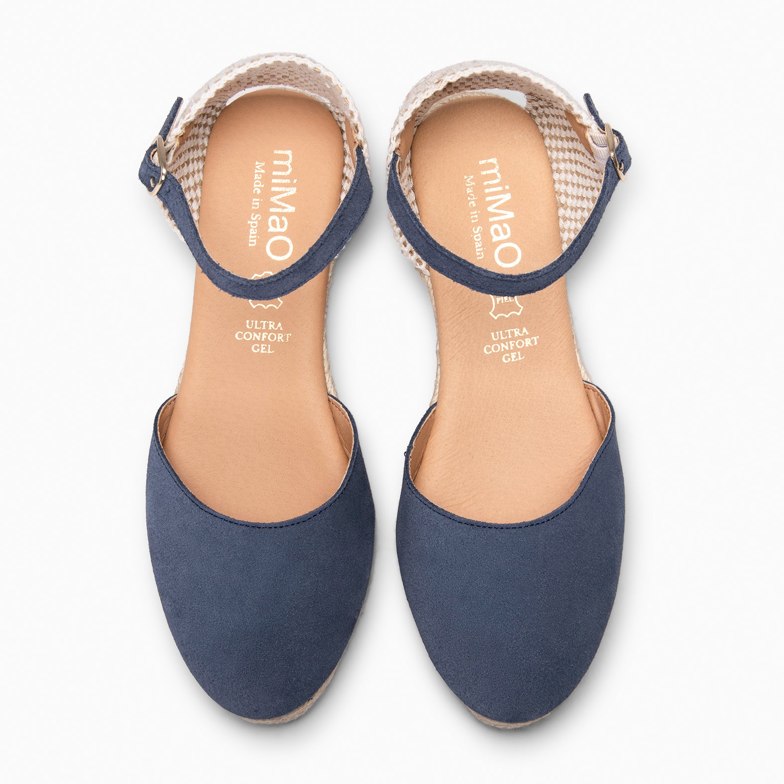 FORNELLS - Espadrilles à petit talon JEANS