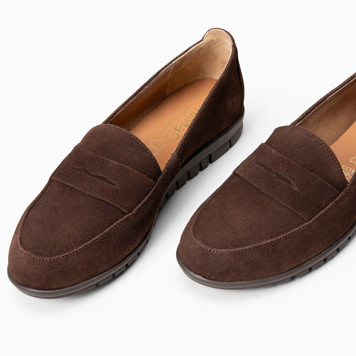 360 - Mocasines con antifaz hidrófugos MARRON