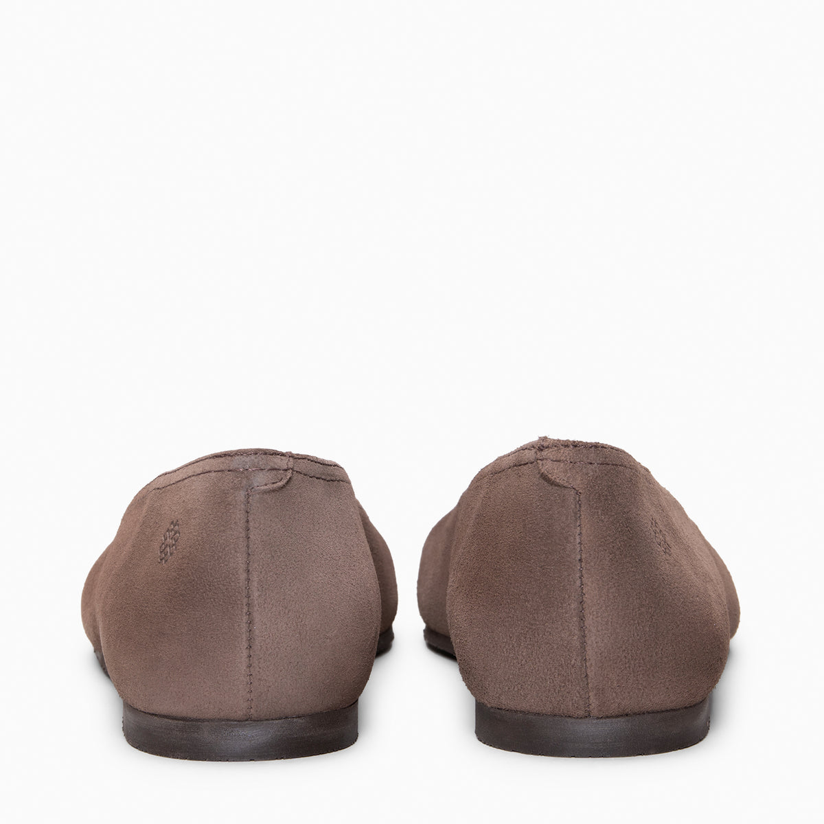 PLUMA - Sabrinas Baresoft em couro camurça MOKA