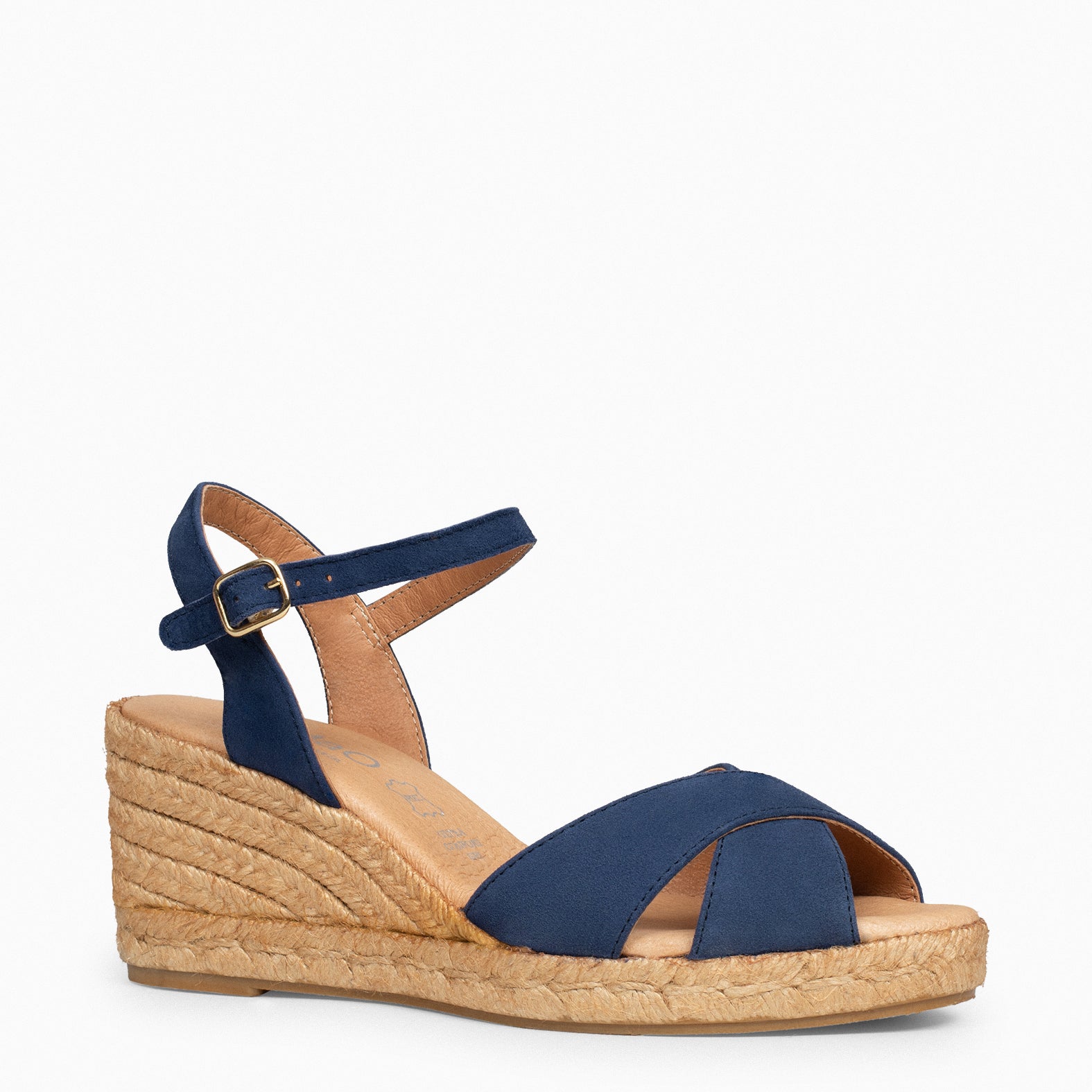 CALPE - NAVY SUEDE LEATHER ESPADRILLE