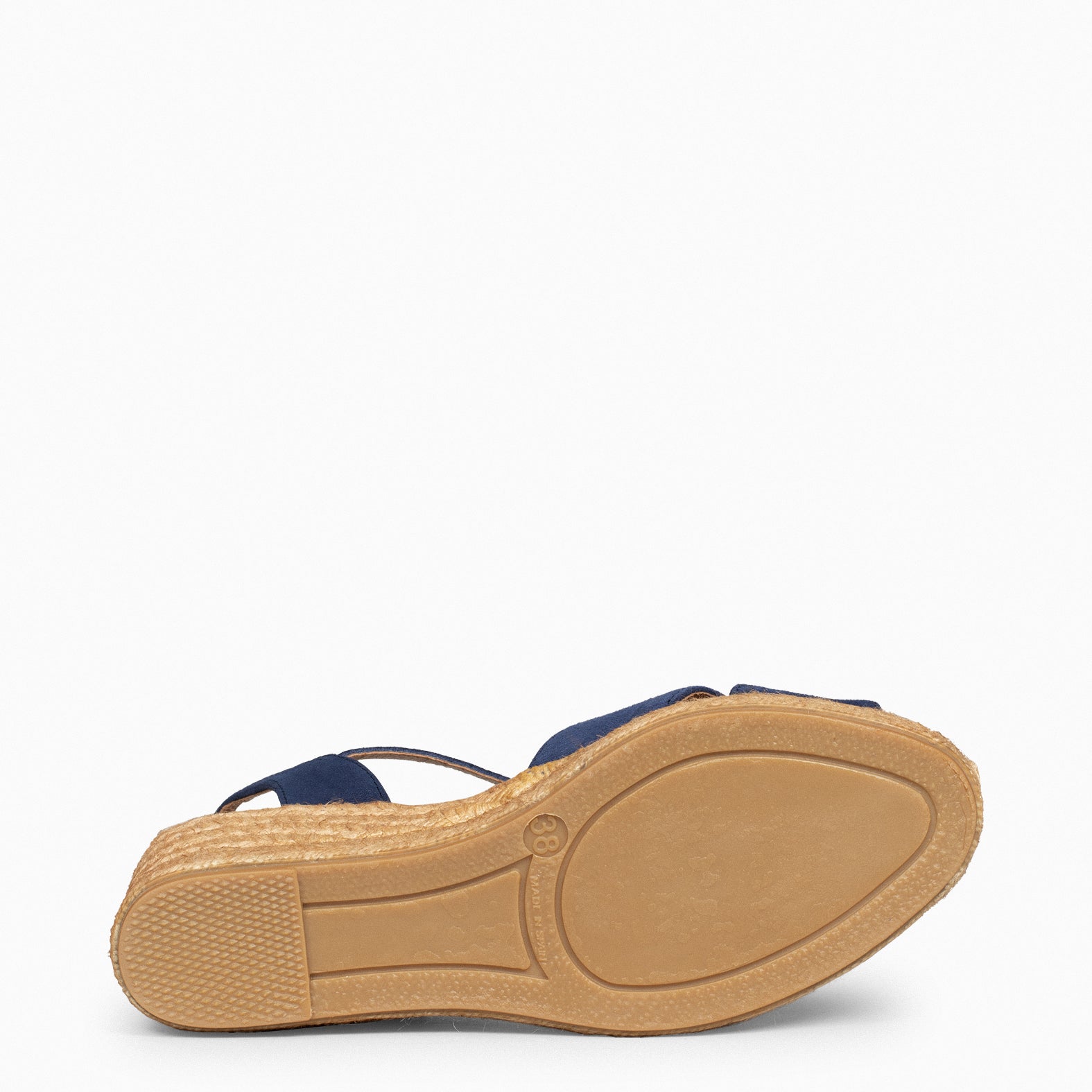 CALPE - NAVY SUEDE LEATHER ESPADRILLE
