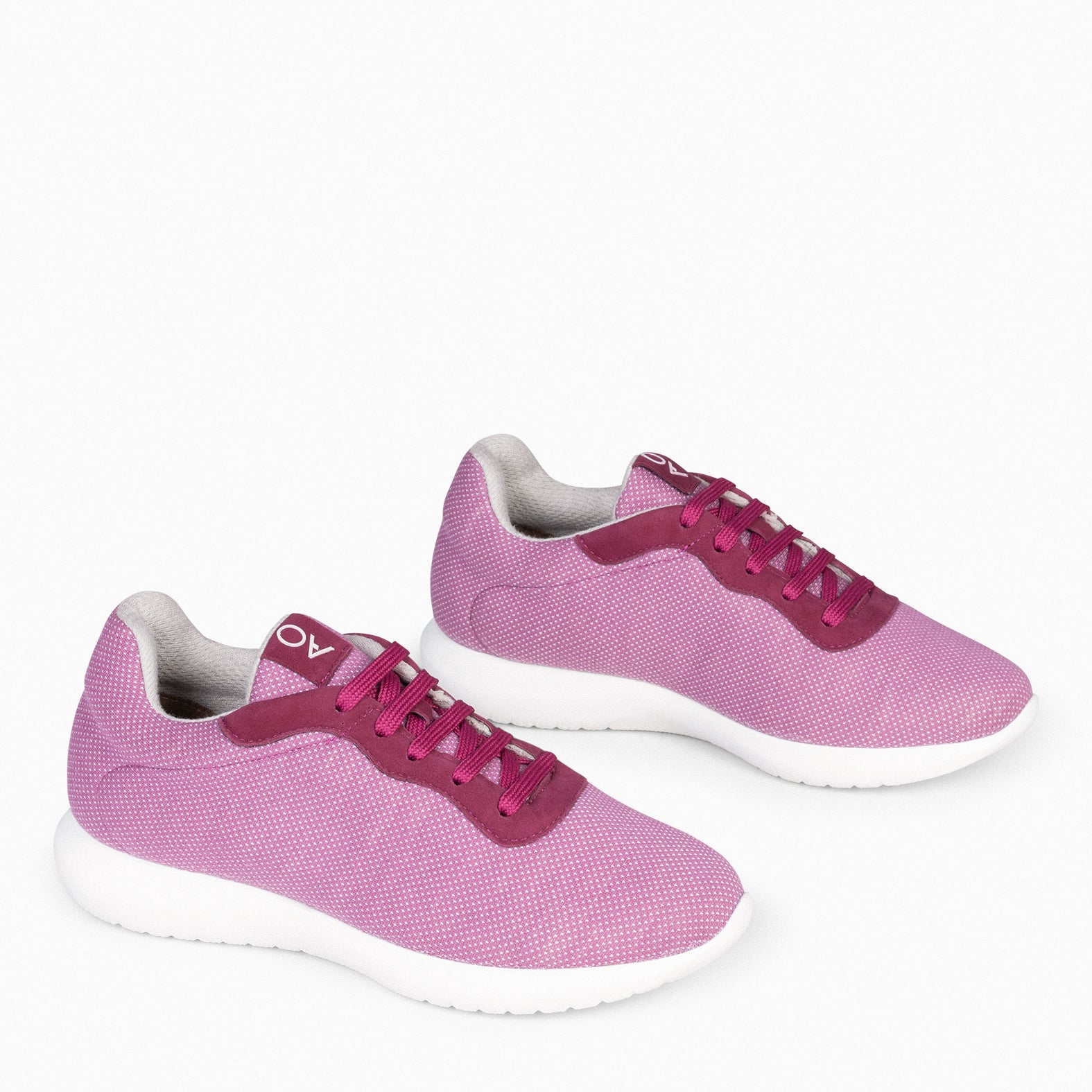 YOGA - Zapatillas Deportivas de Lana Merino MORADO