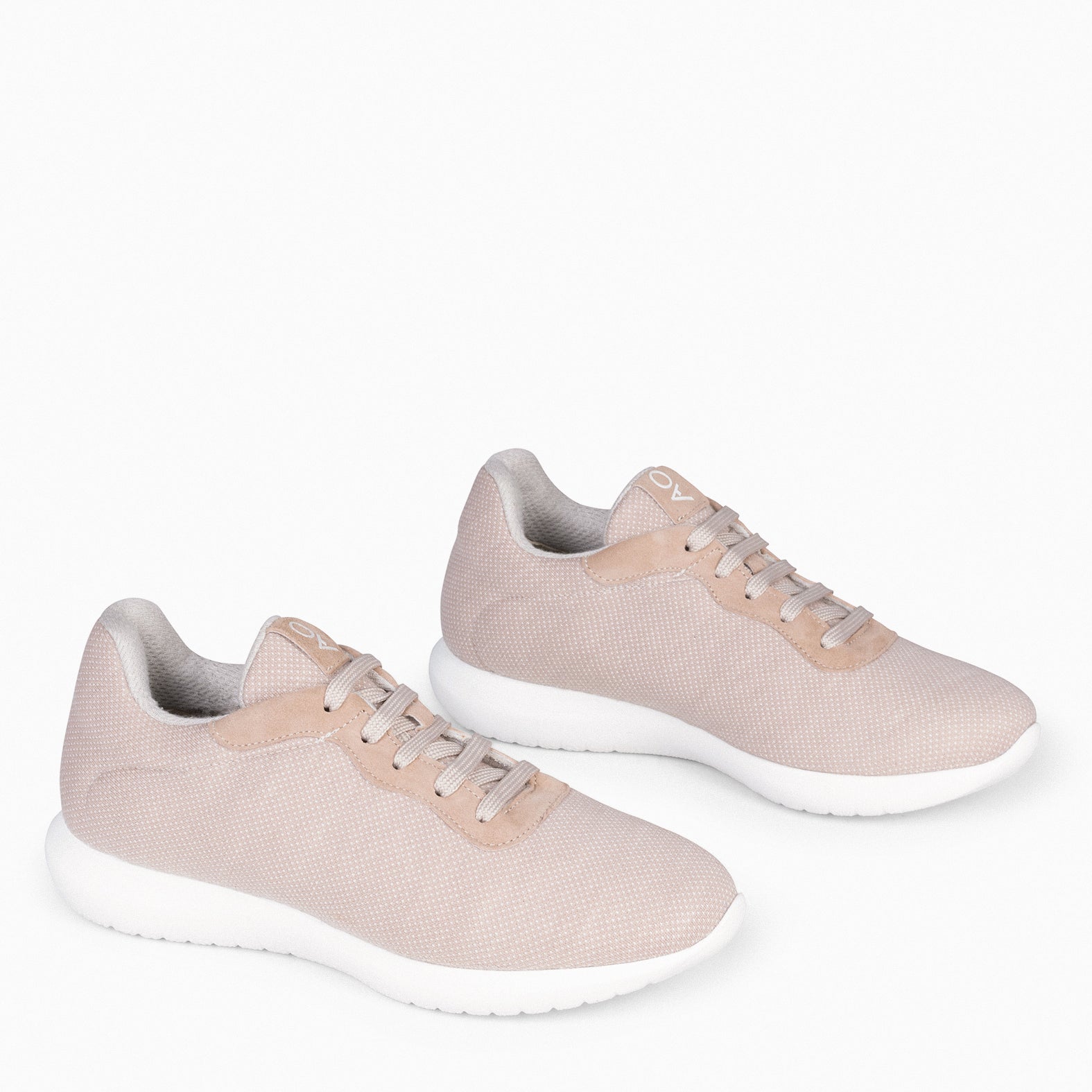 YOGA - Zapatillas Deportivas de Lana Merino NUDE