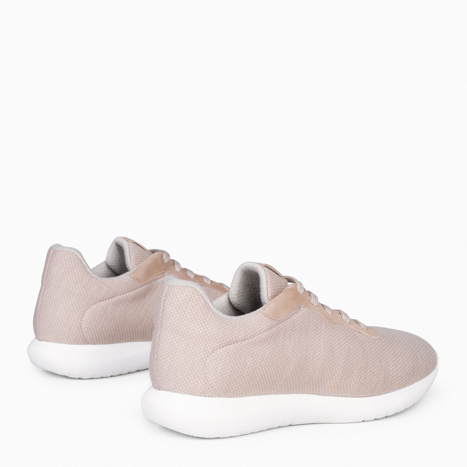 YOGA - Zapatillas Deportivas de Lana Merino NUDE