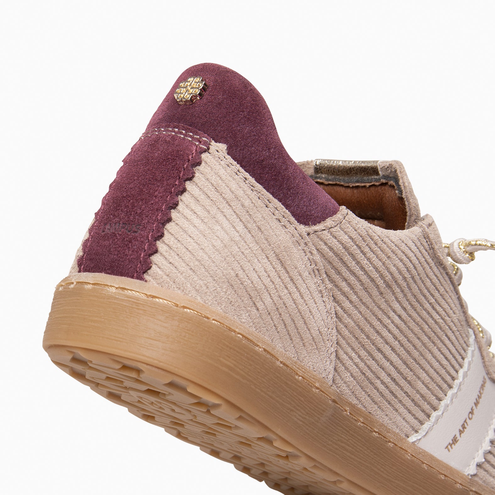 STÜDIO 01 - TAUPE Suede sneakers