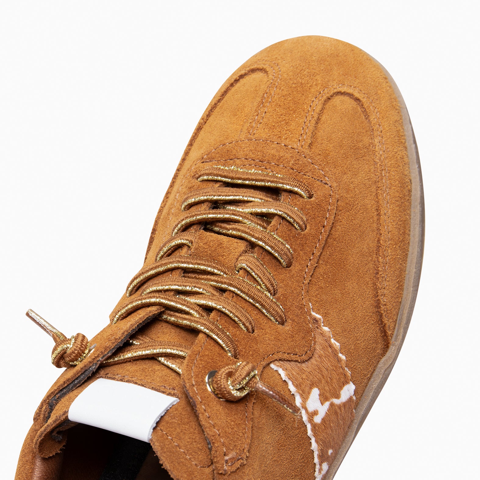 STÜDIO 01 - CAMEL Suede sneakers