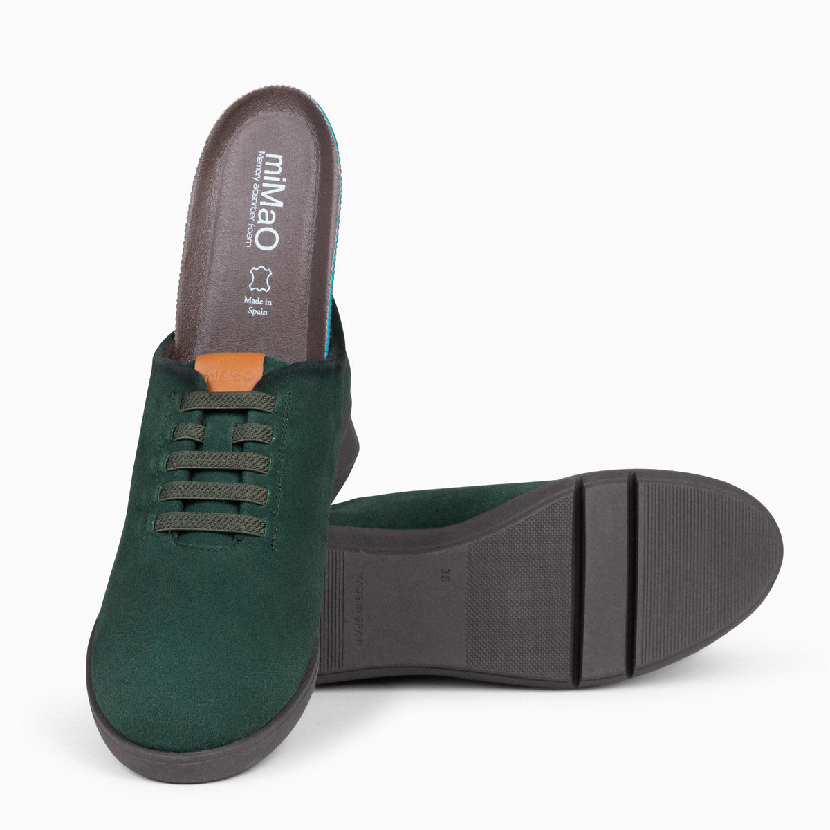 FLY - Zapatos deportivos con cuña VERDE